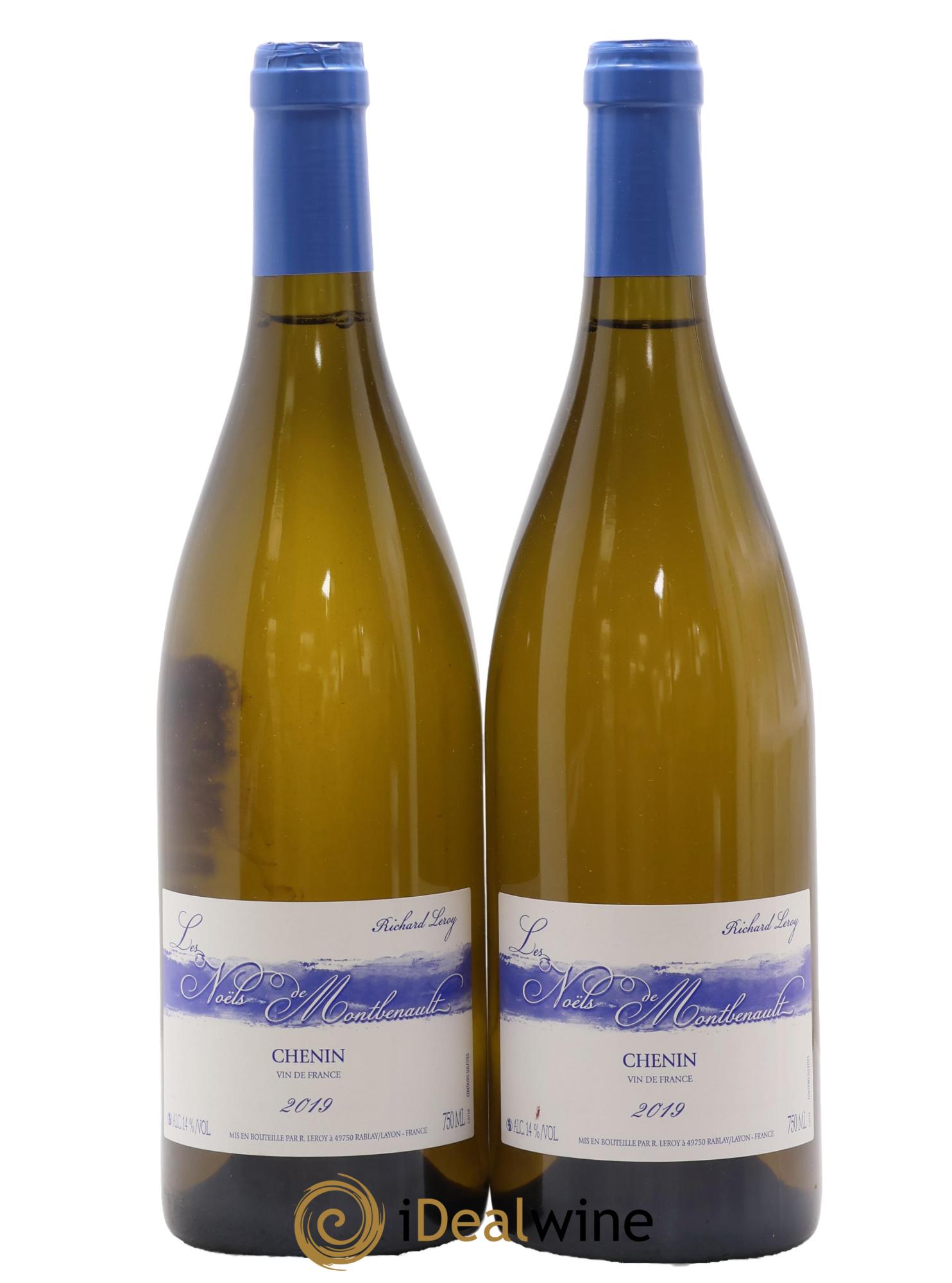 Vin de France Les Noëls de Montbenault Richard Leroy 2019 - Lot de 2 bouteilles - 0