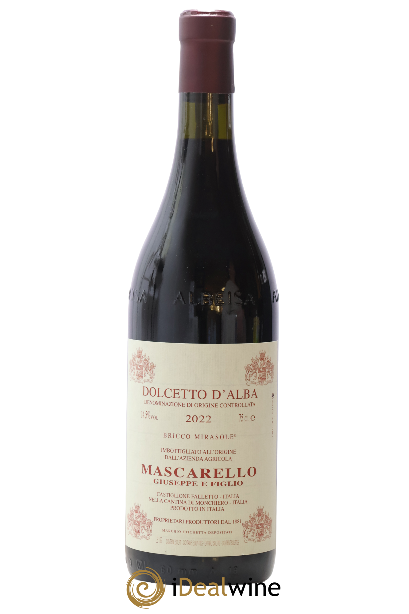 Dolcetto d'Alba DOC Vigna Bricco Mirasole Giuseppe Mascarello 2022 - Lot of 1 bottle - 0