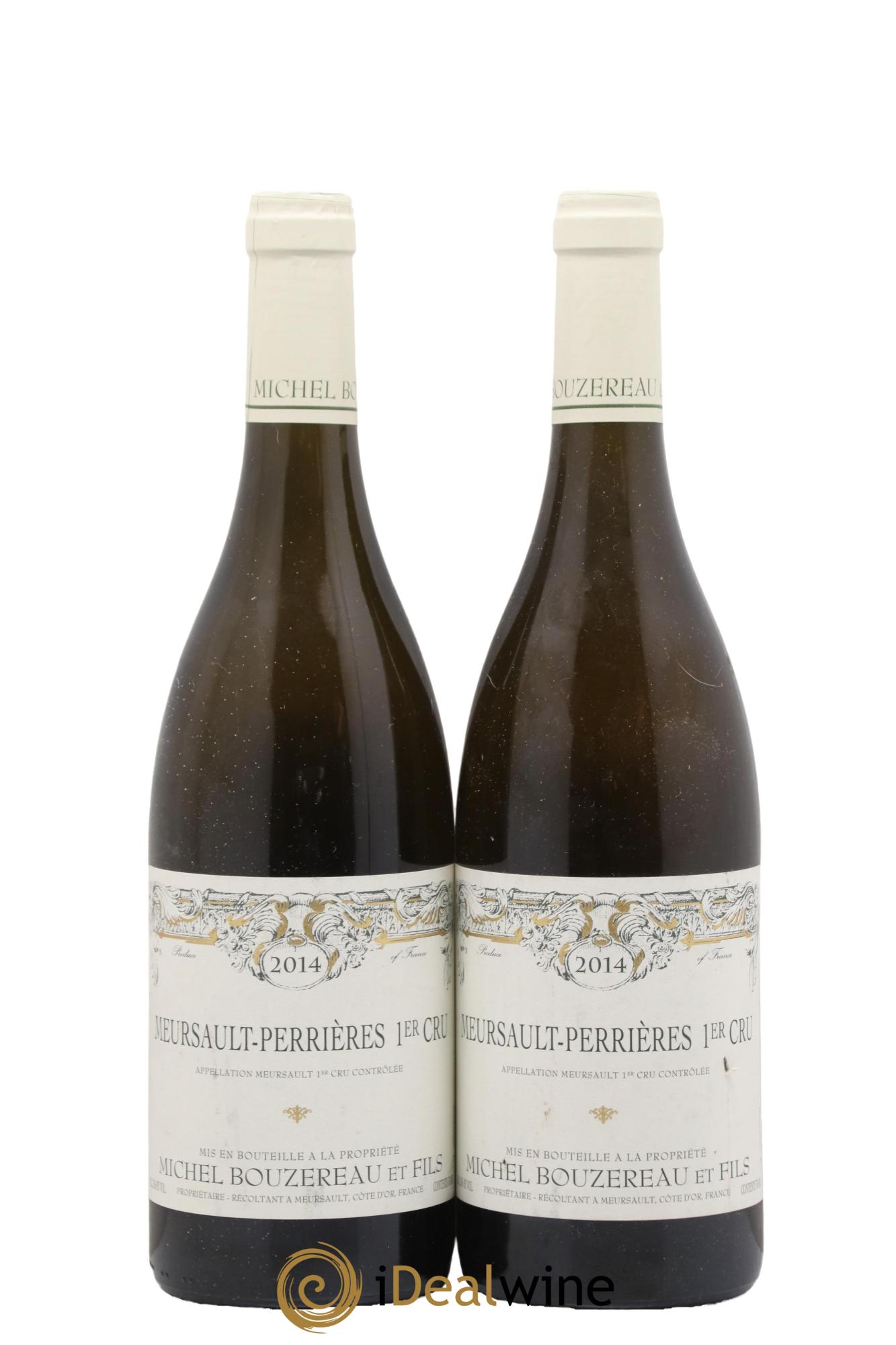 Meursault 1er Cru Perrières Michel Bouzereau et Fils (Domaine) 2014 - Lot de 2 bouteilles - 0