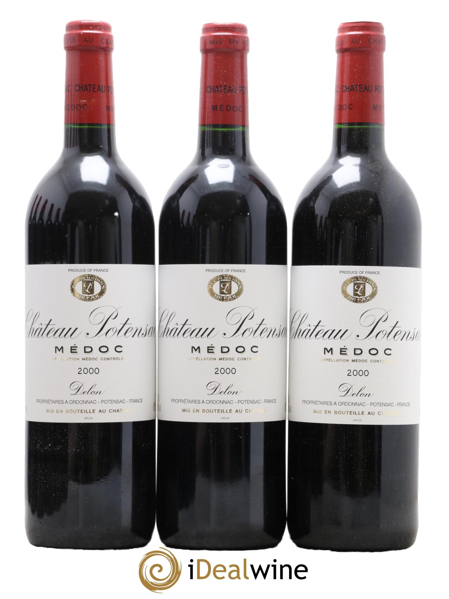 Château Potensac 2000 - Lot de 12 bouteilles - 2