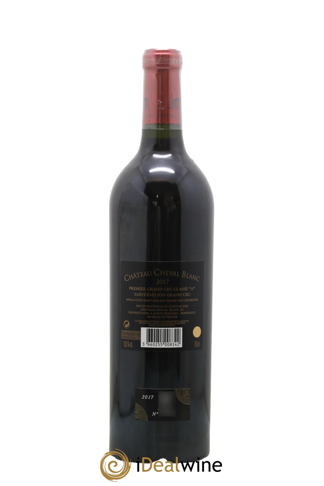Château Cheval Blanc 1er Grand Cru Classé A 2017 - Lot of 1 bottle - 1