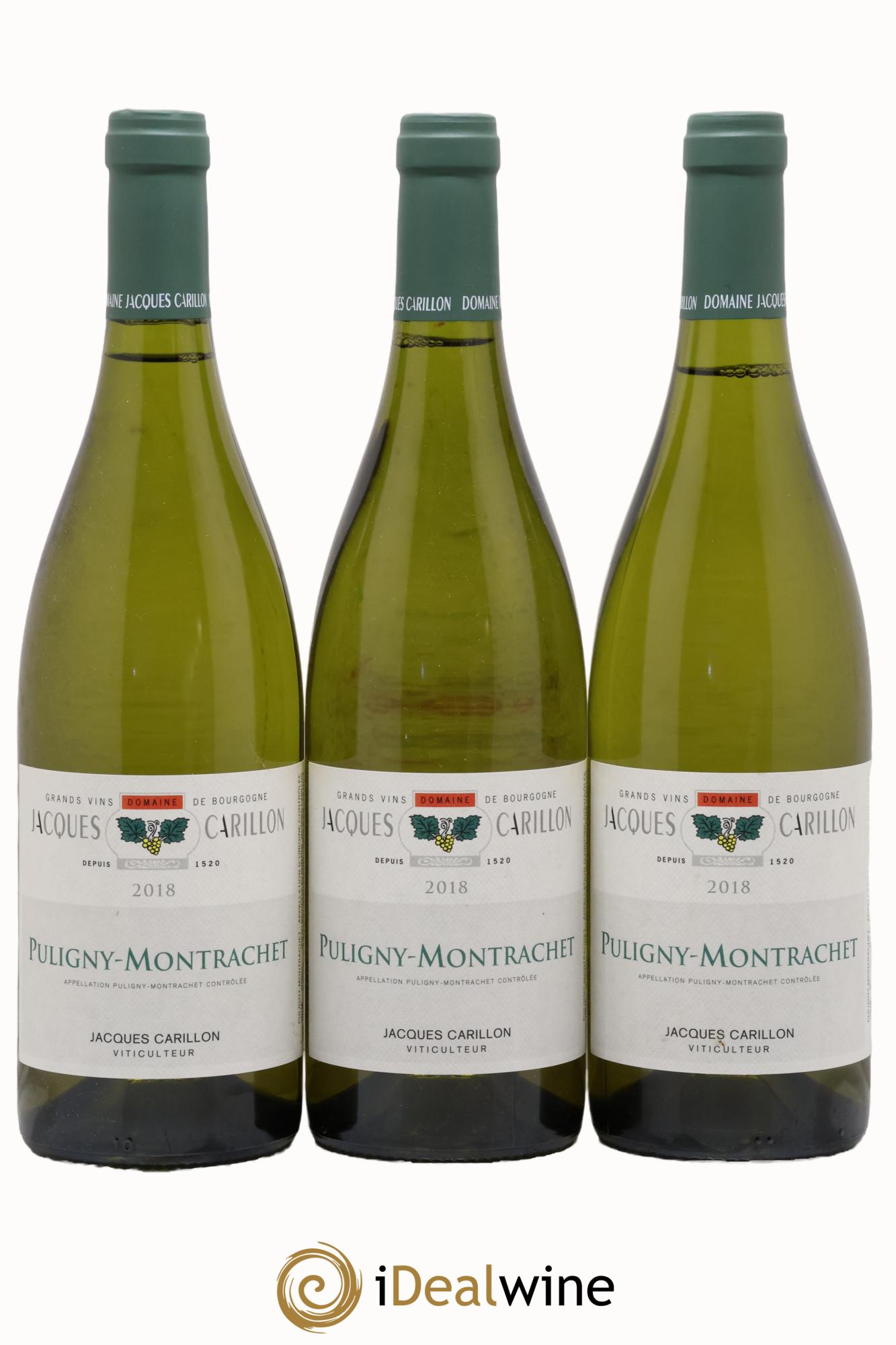 Puligny-Montrachet Jacques Carillon (Domaine) 2018 - Posten von 3 Flaschen - 0
