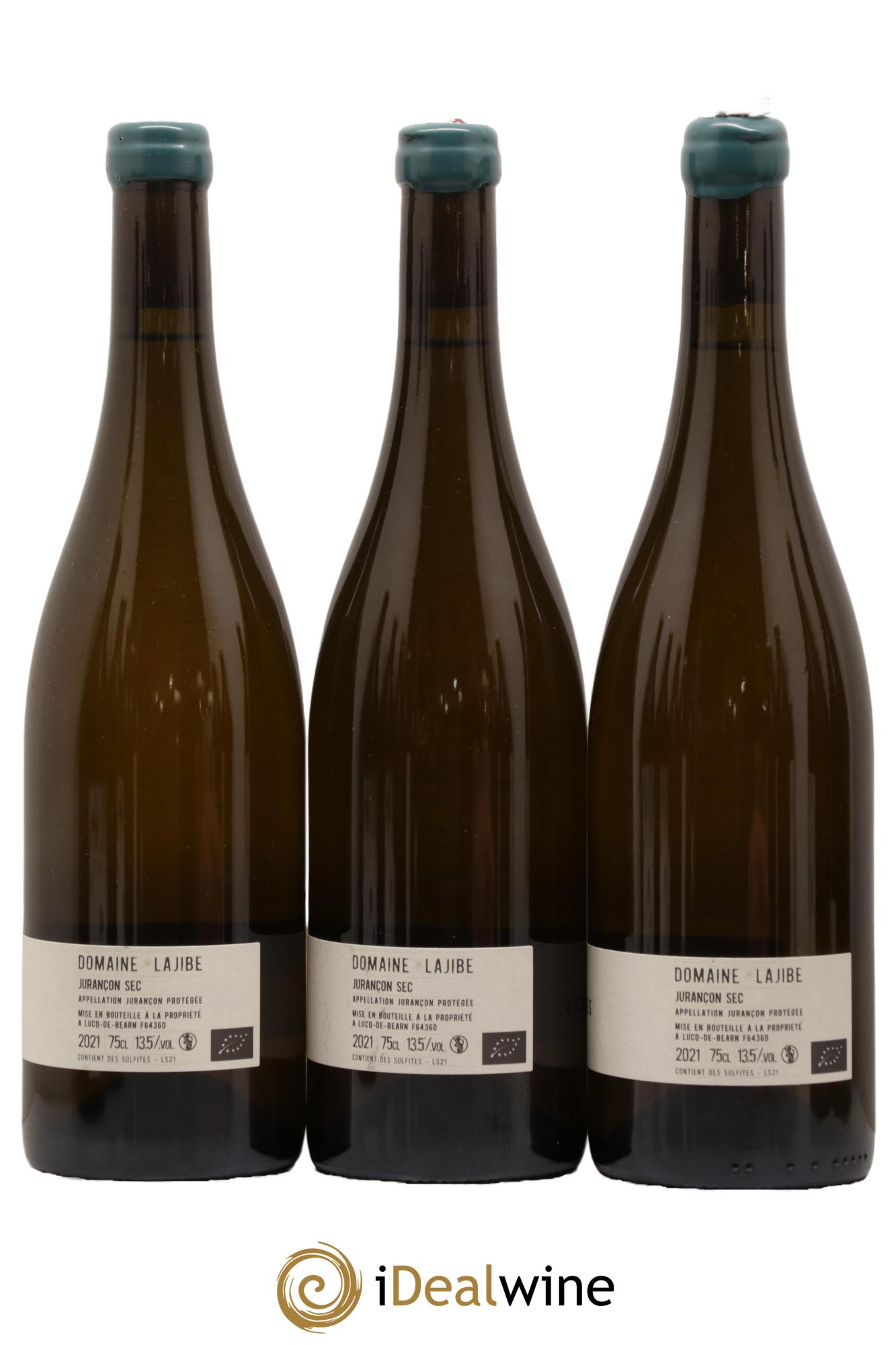 Jurançon sec Serres-Seques Domaine Lajibe - Jean-Baptiste Semmartin 2021 - Posten von 3 Flaschen - 1