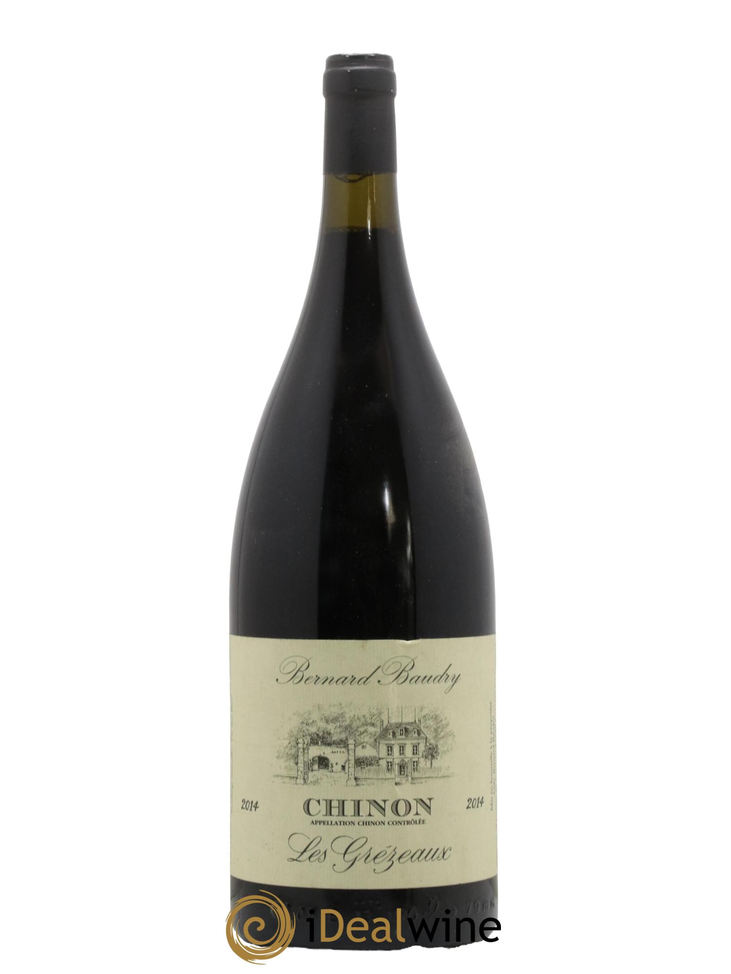 Chinon Les Grézeaux Bernard Baudry 2014 - Lot de 1 magnum - 0