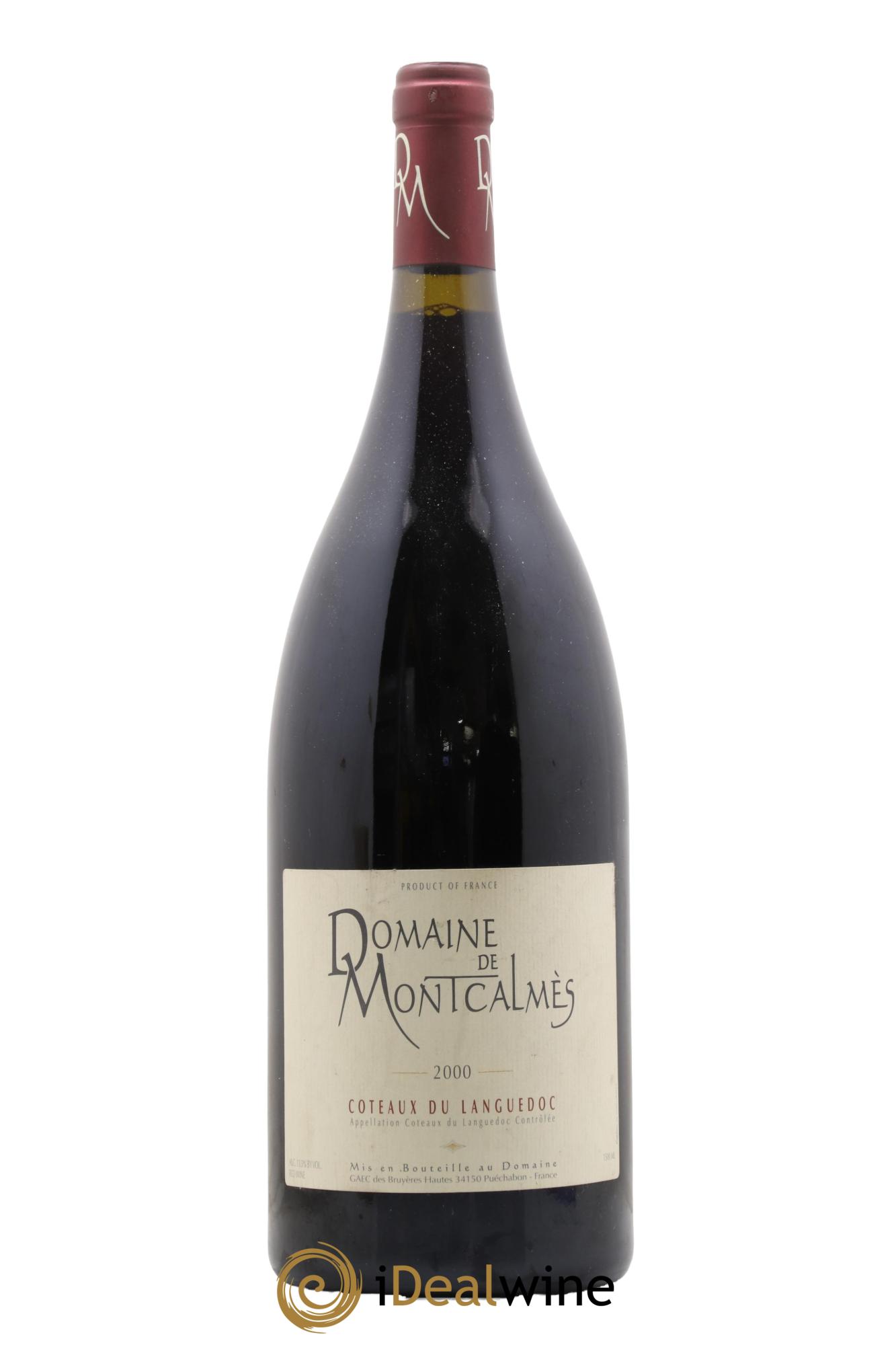 Coteaux du Languedoc Domaine de Montcalmès Frédéric Pourtalié 2000 - Lot de 1 magnum - 0