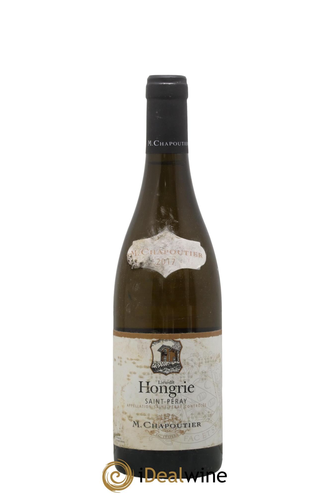 Saint-Péray Hongrie Chapoutier 2017 - Lot de 1 bouteille - 0