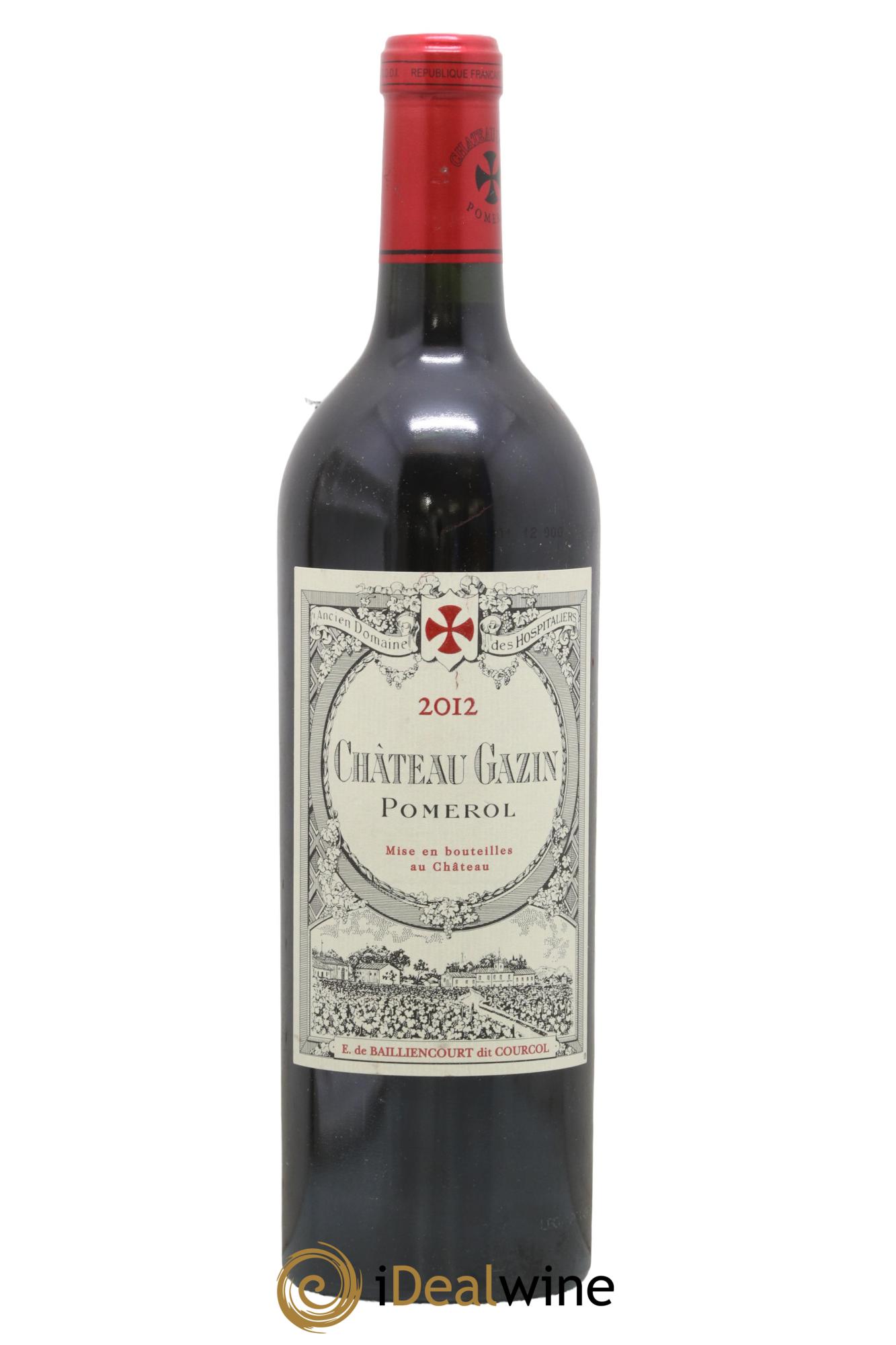 Château Gazin 2012 - Lot of 1 bottle - 0
