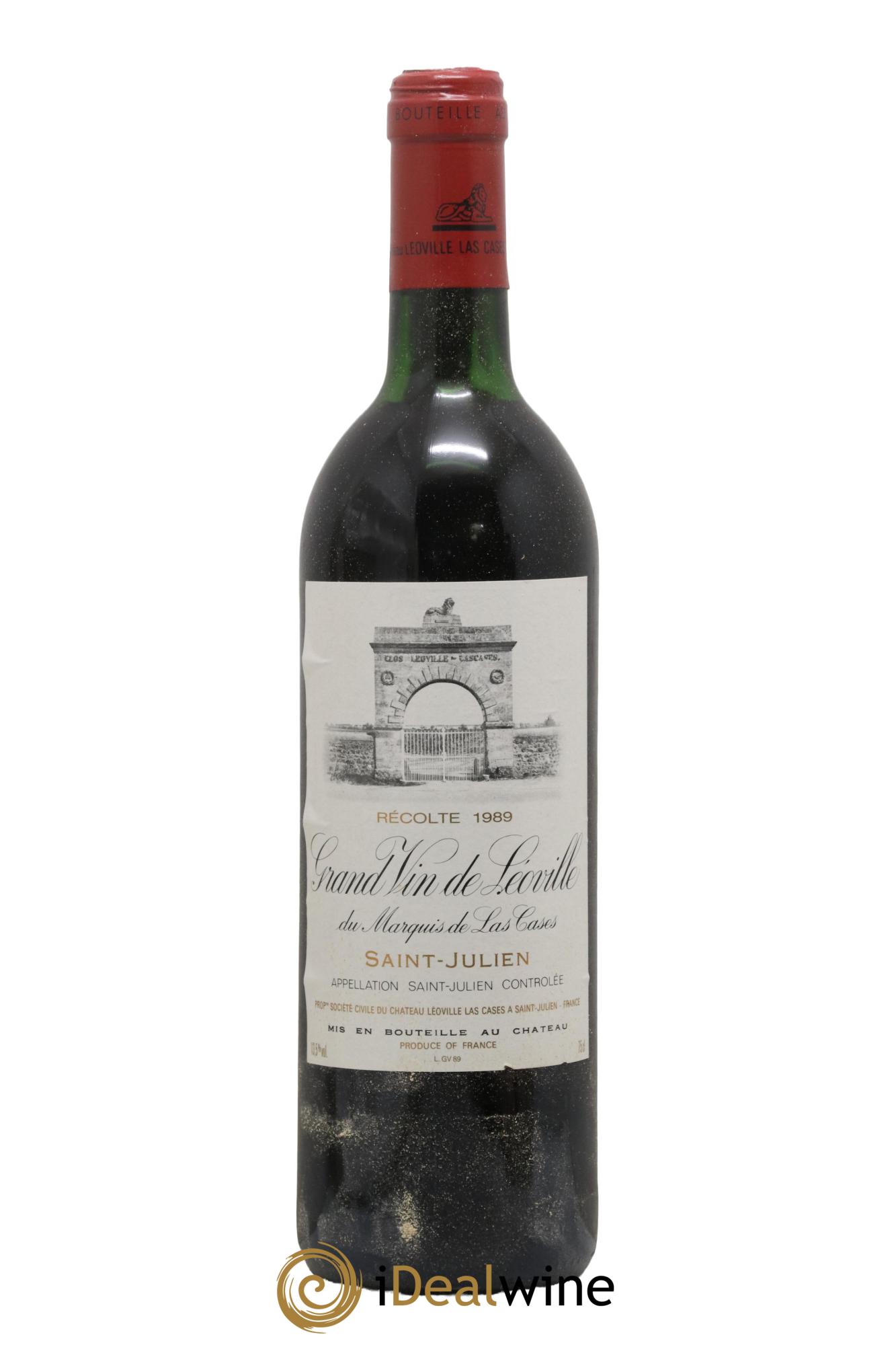 Château Léoville Las Cases 2ème Grand Cru Classé 1989 - Lot of 1 bottle - 0