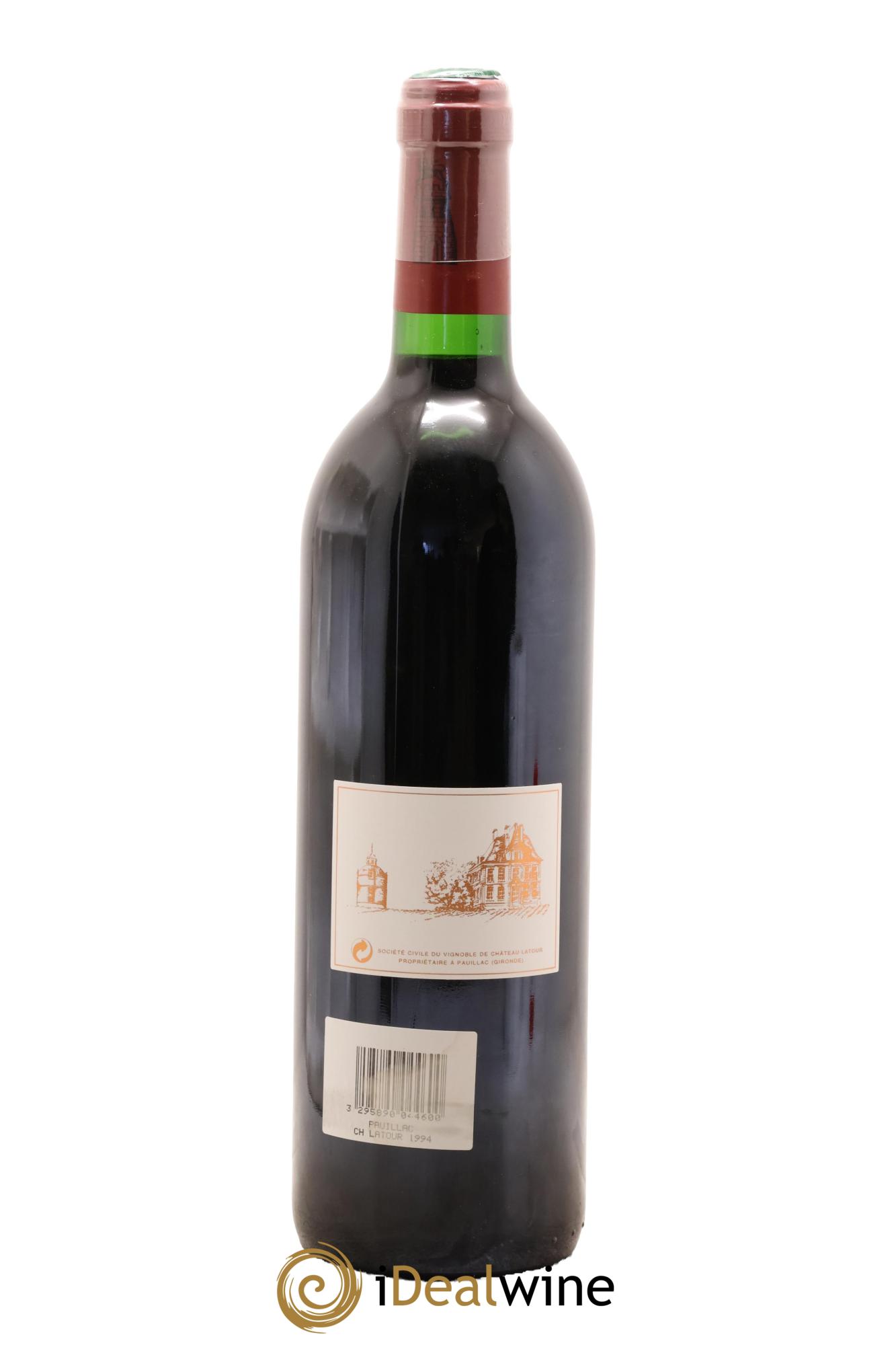 Château Latour 1er Grand Cru Classé 1994 - Lot de 1 bouteille - 1