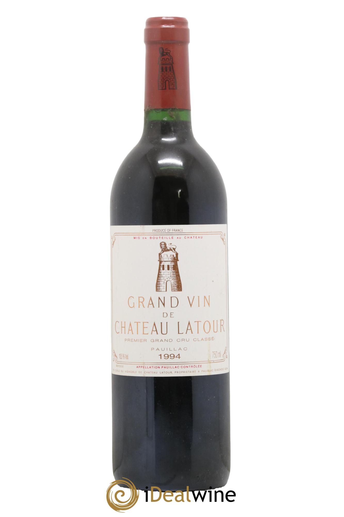 Château Latour 1er Grand Cru Classé 1994 - Lot de 1 bouteille - 0