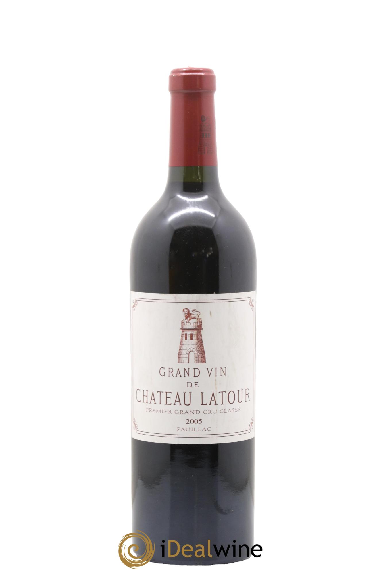 Château Latour 1er Grand Cru Classé 2005 - Lot de 1 bouteille - 0