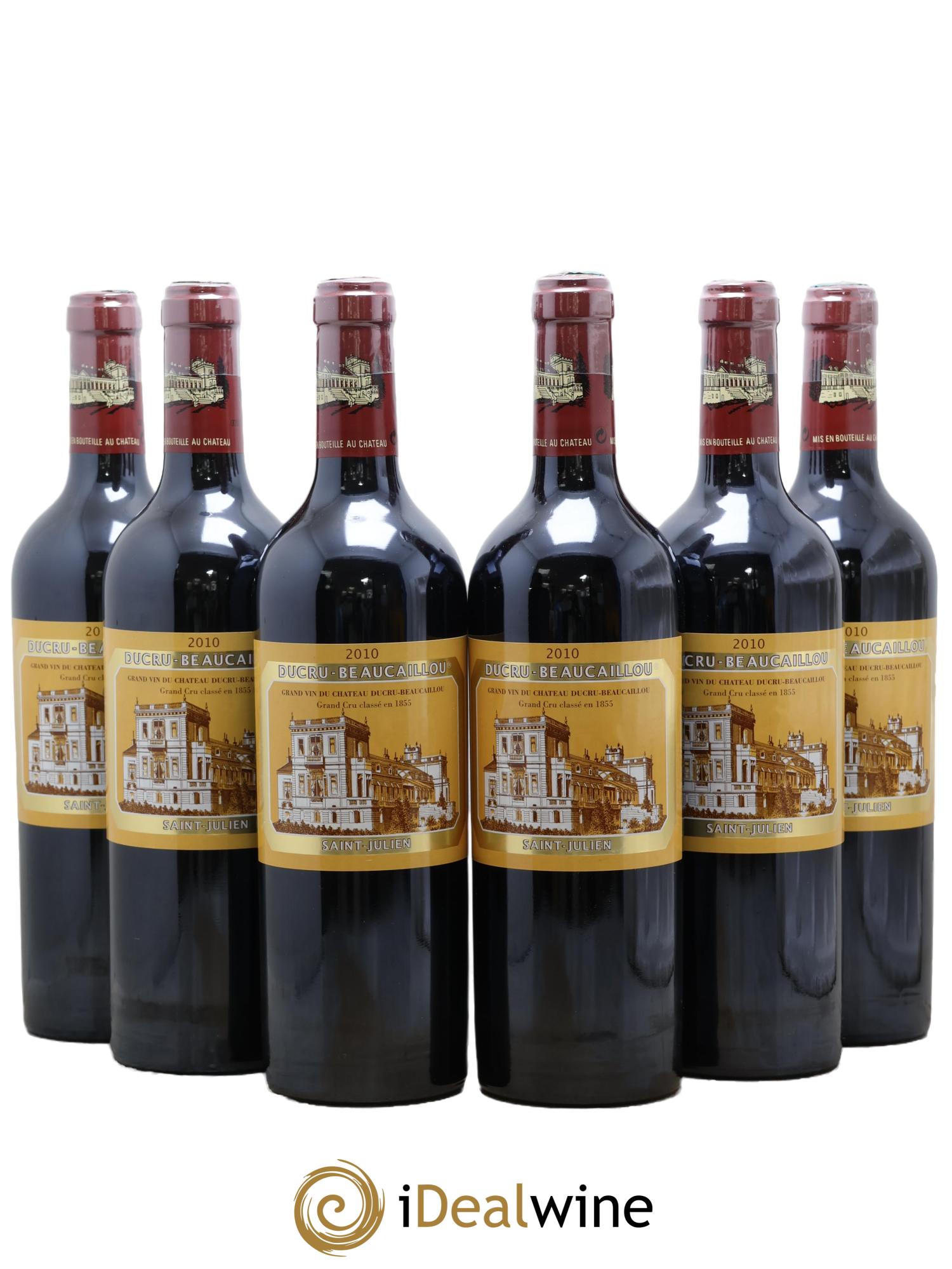 Château Ducru Beaucaillou 2ème Grand Cru Classé 2010 - Lot de 6 bouteilles - 0