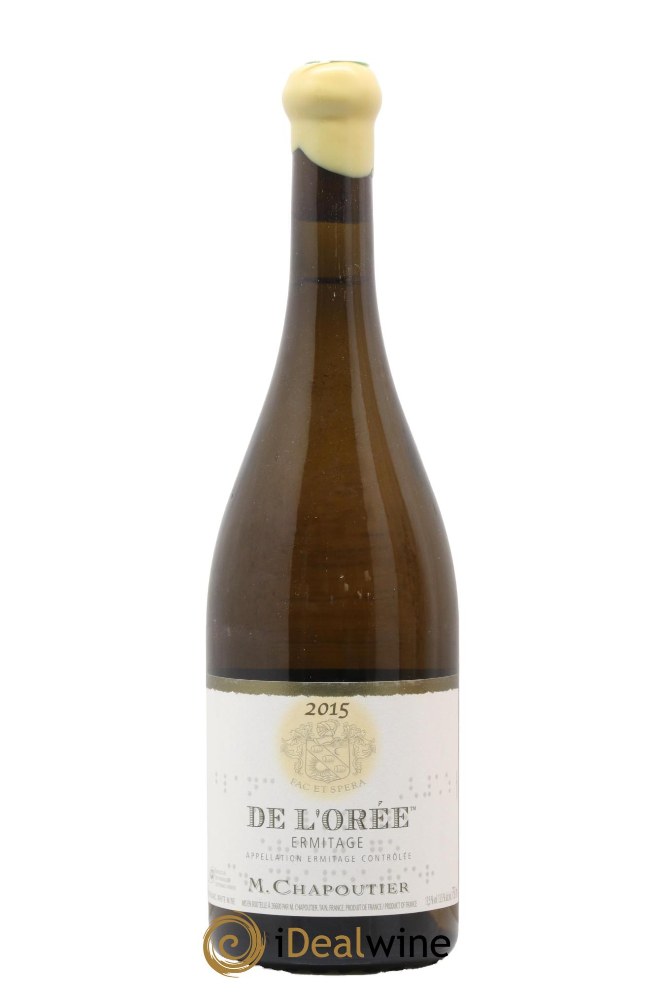 Hermitage Ermitage de l'Orée Chapoutier 2015 - Lotto di 1 bottiglia - 1
