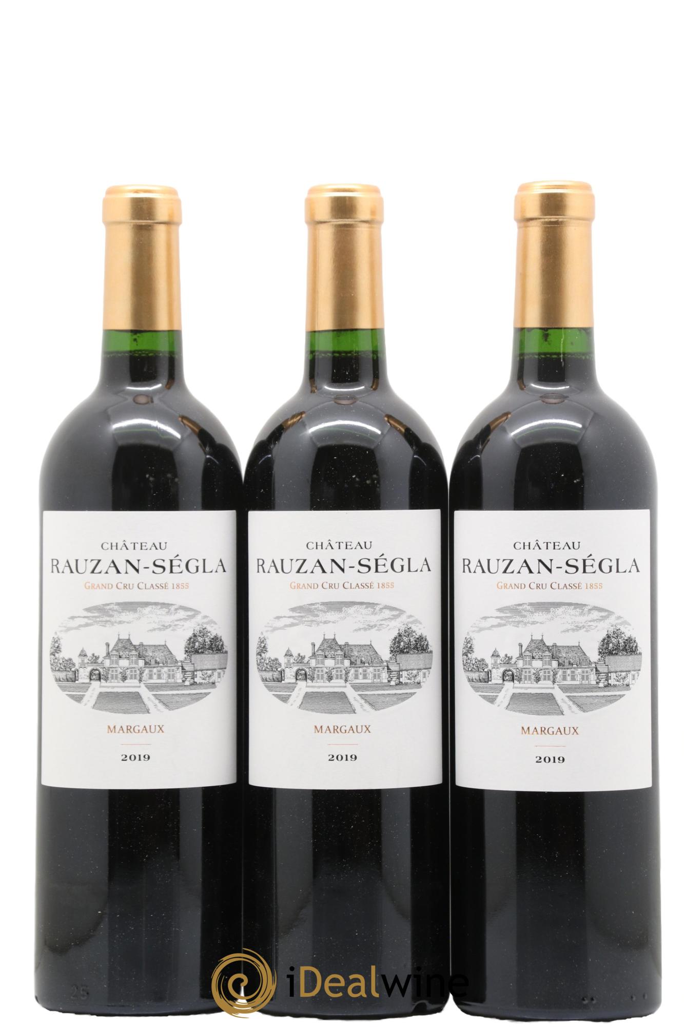Château Rauzan Ségla Grand Cru Classé 2019 - Lot of 3 bottles - 0