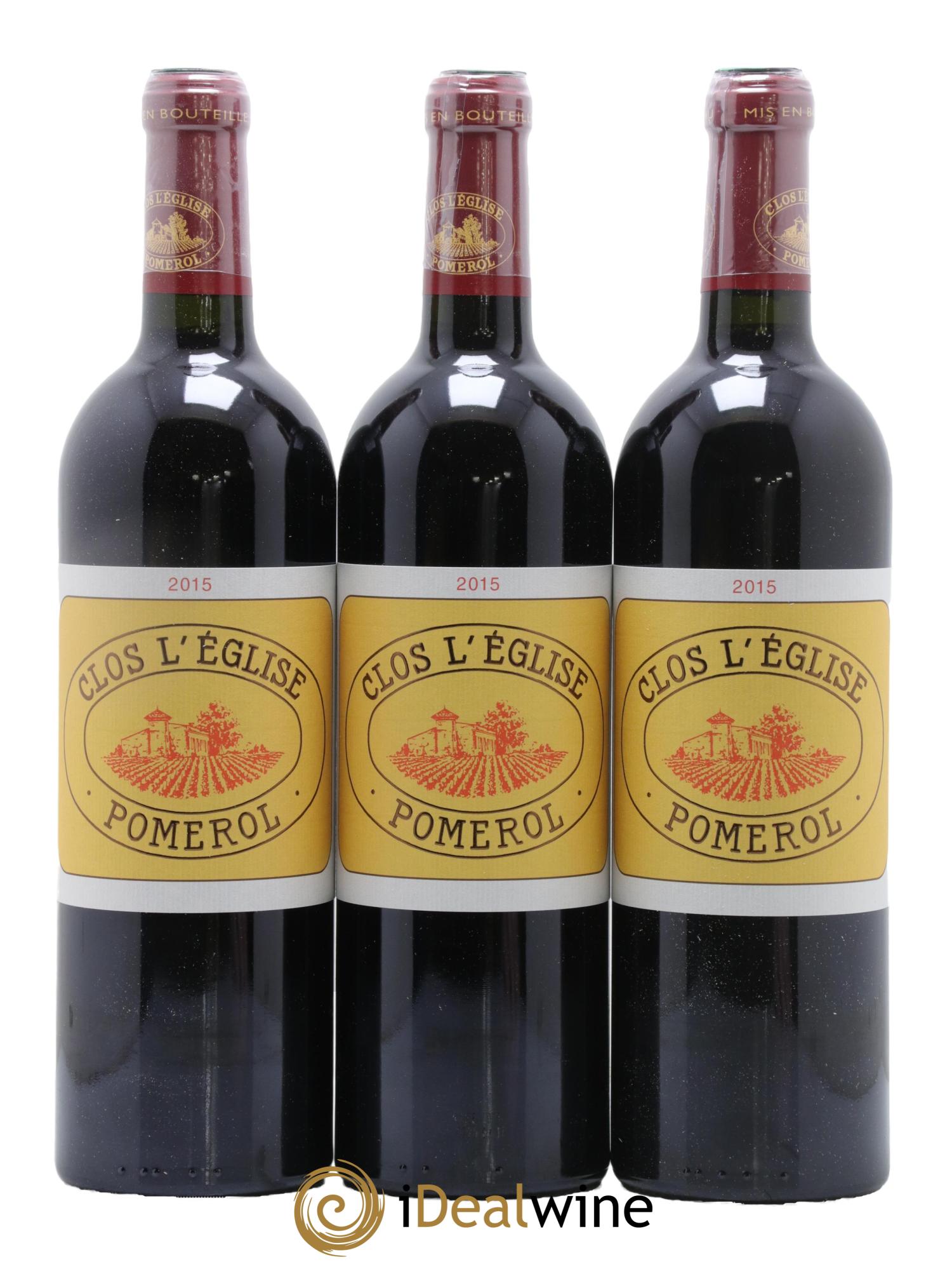 Clos l'Eglise 2015 - Lot de 6 bouteilles - 1