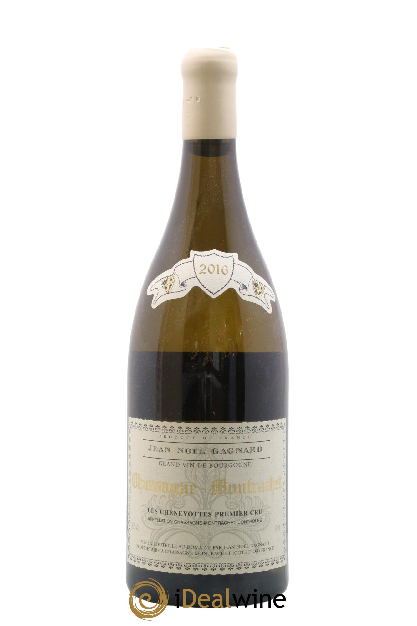 Chassagne-Montrachet 1er Cru Chenevottes Domaine Gagnard 2016 - Lot de 1 magnum - 1