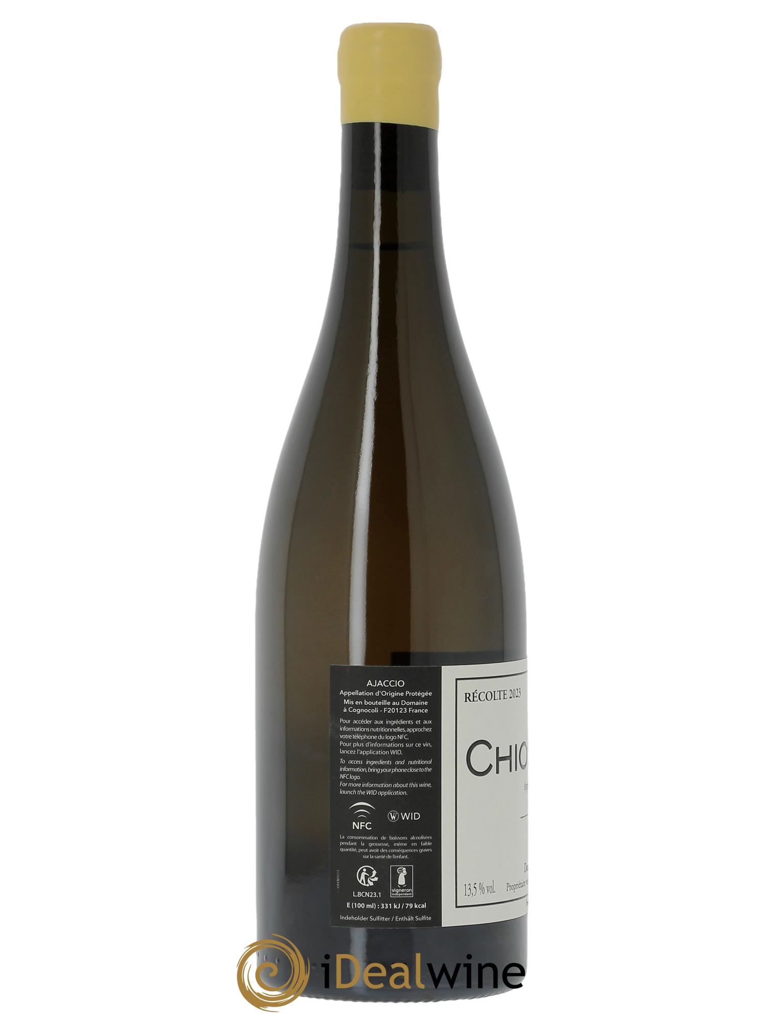 Ajaccio Chioso Novo Vaccelli 2023 - Lot de 1 bouteille - 1