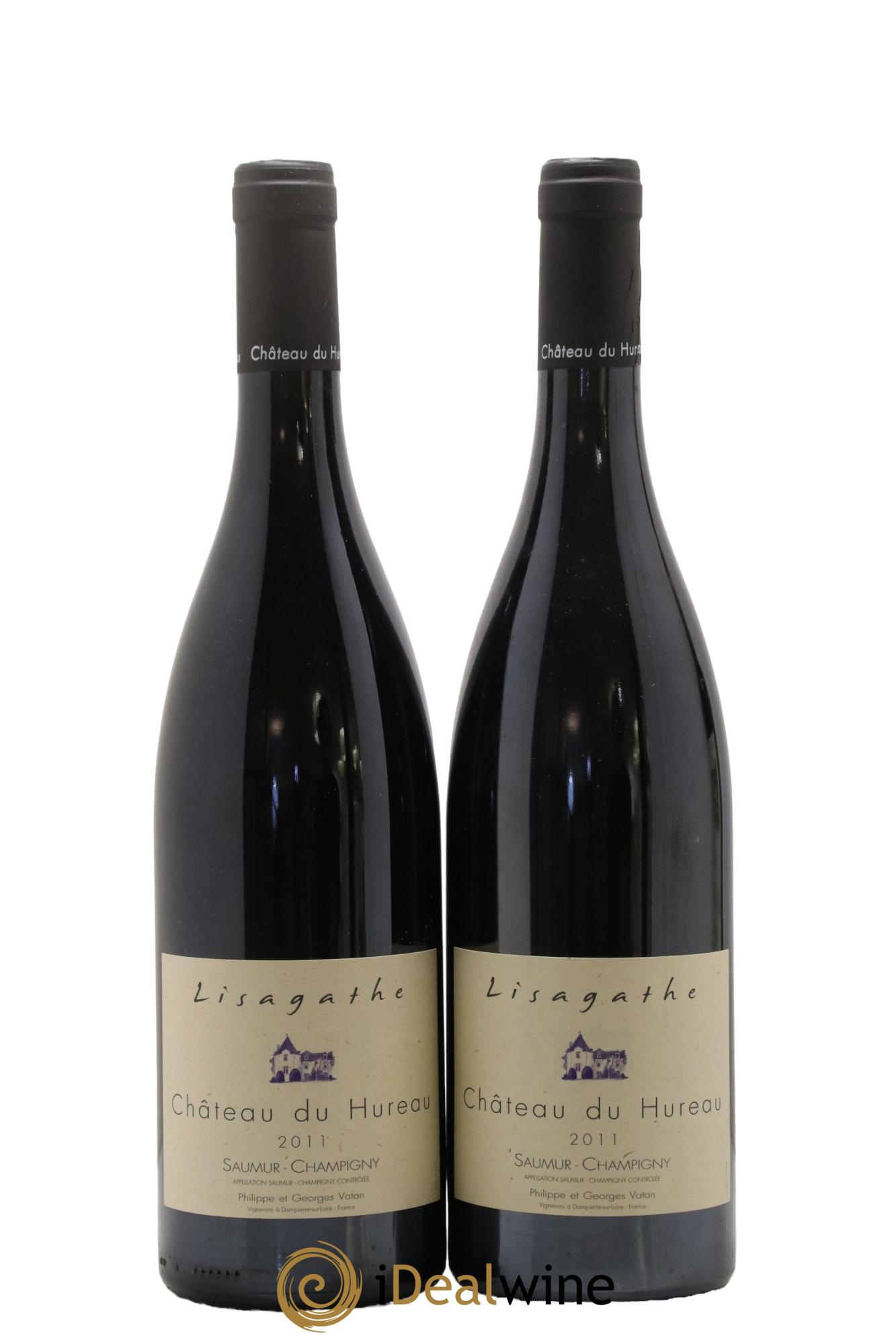 Saumur-Champigny Lisagathe Château du Hureau 2011 - Lot of 2 bottles - 0