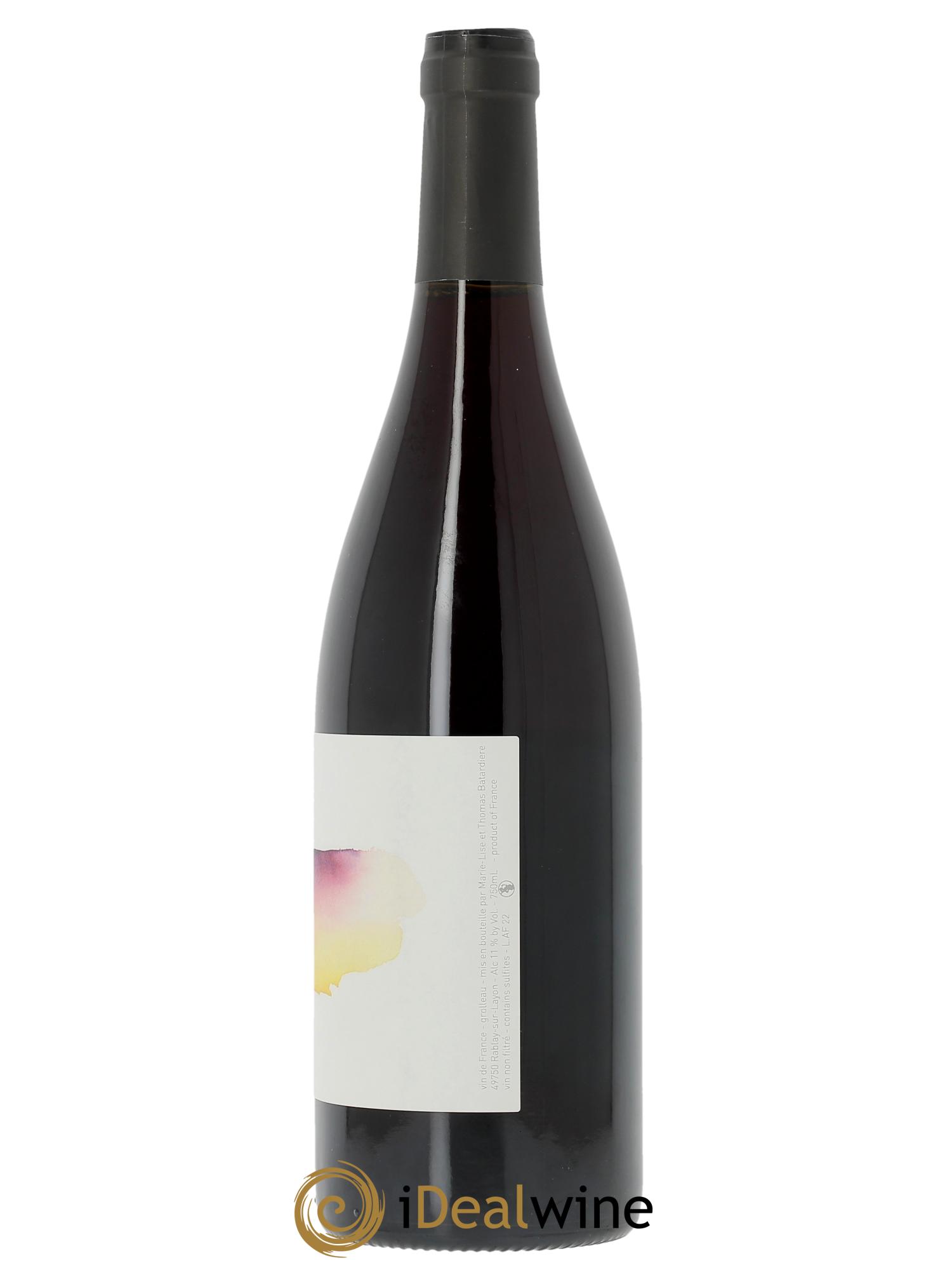 Vin de France Amor Fati Thomas Batardière 2022 - Lot de 1 bouteille - 1