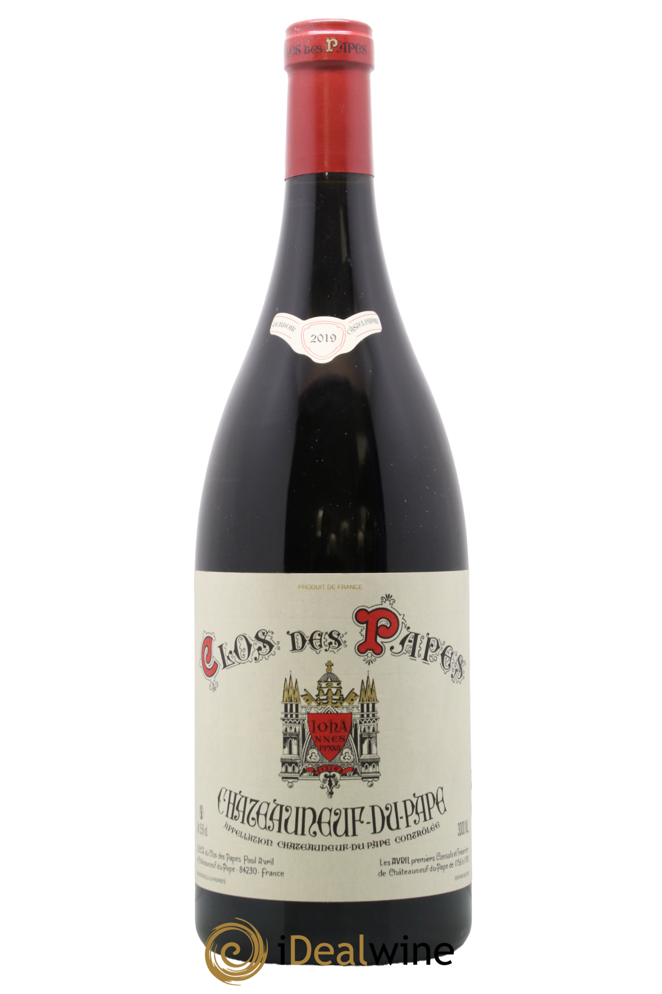 Châteauneuf-du-Pape Clos des Papes - Paul Avril 2019 - Lotto di 1 jéroboam - 0