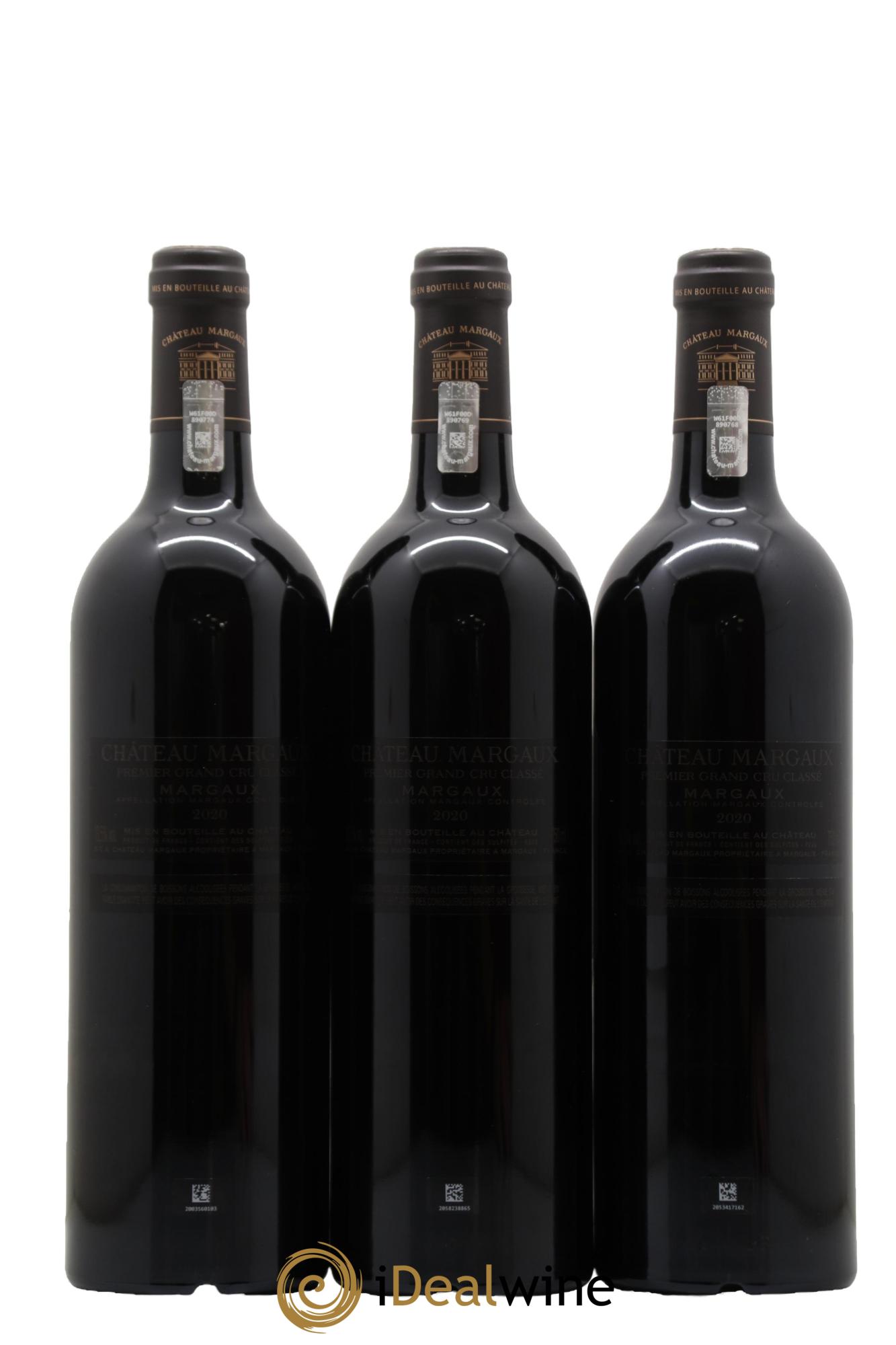 Château Margaux 1er Grand Cru Classé 2020 - Lot de 6 bouteilles - 2