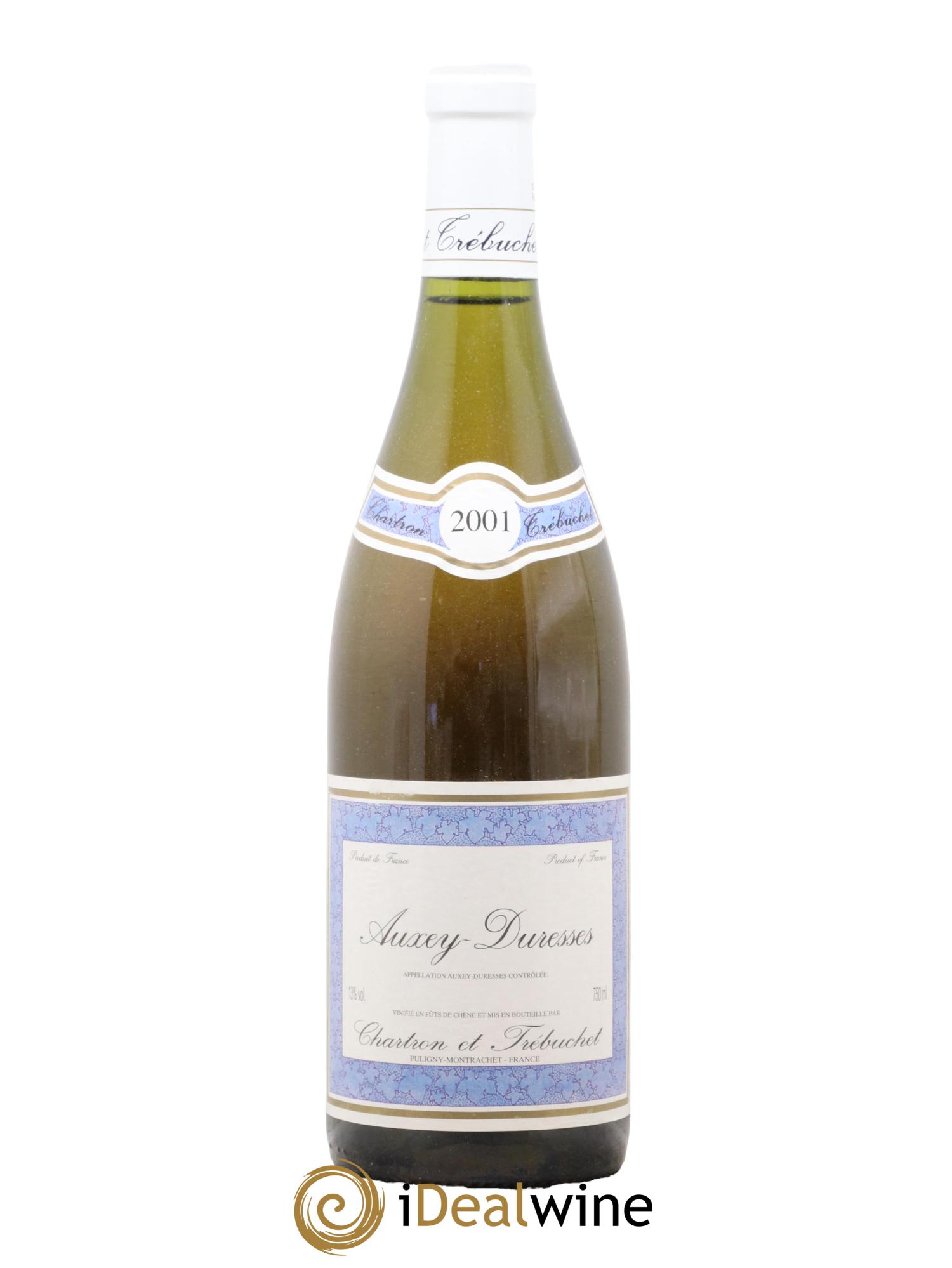 Auxey-Duresses Domaine Chartron et Trébuchet 2001 - Lot de 1 bouteille - 0