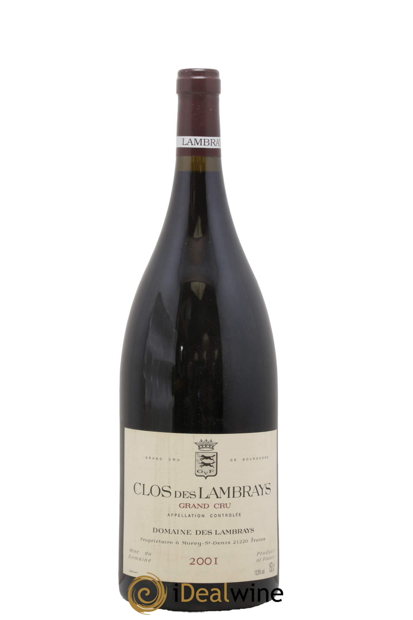Clos des Lambrays Grand Cru Domaine des Lambrays 2001 - Lot de 1 magnum - 0