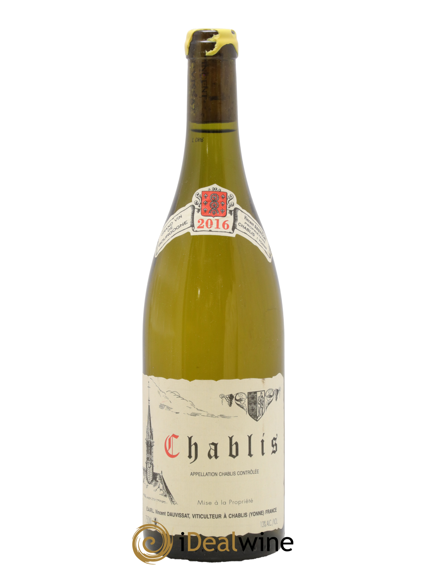 Chablis Vincent Dauvissat (Domaine) 2016 - Lot de 1 bouteille - 0
