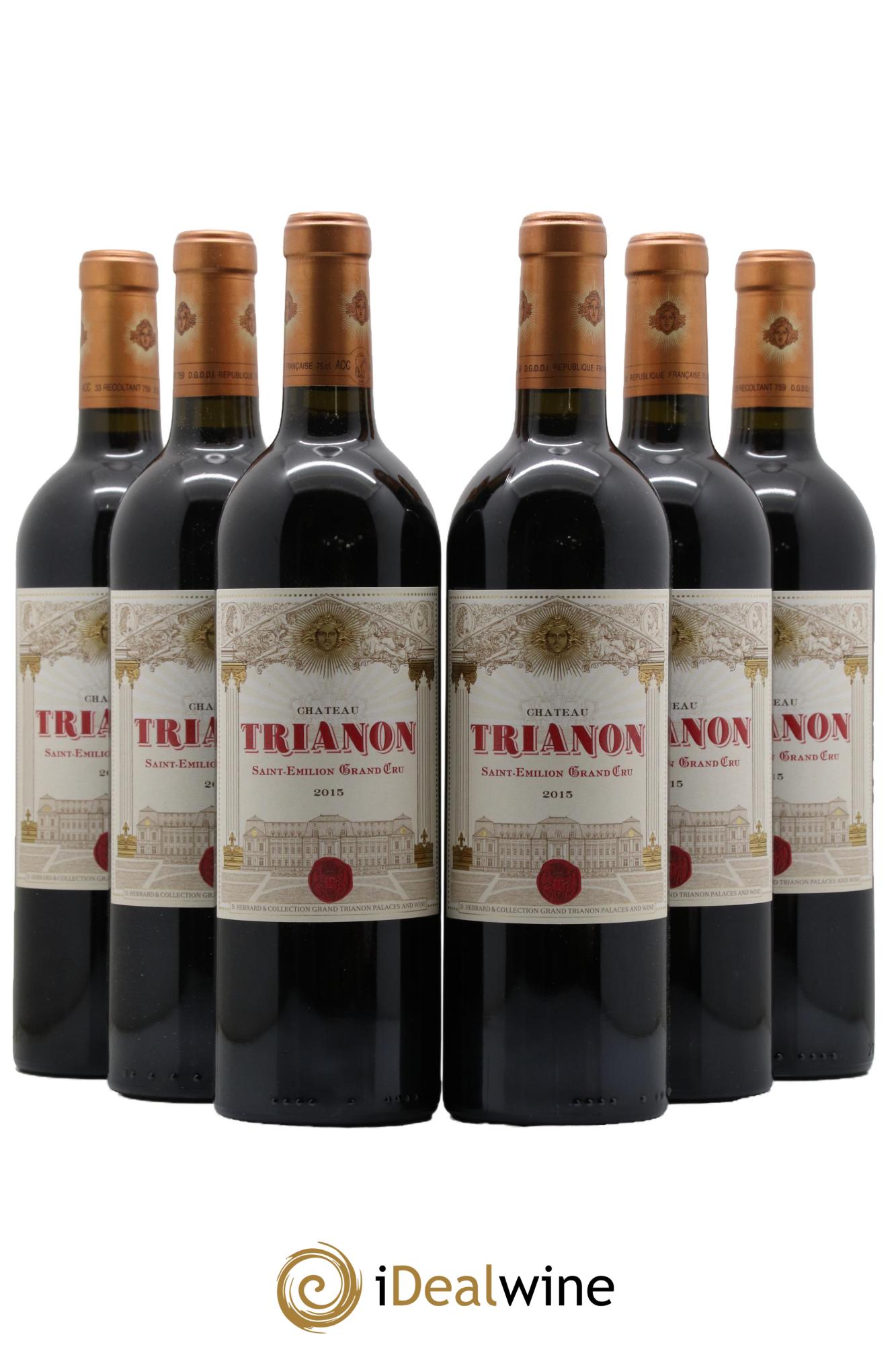 Château Trianon 2015 - Lot de 6 bouteilles - 0