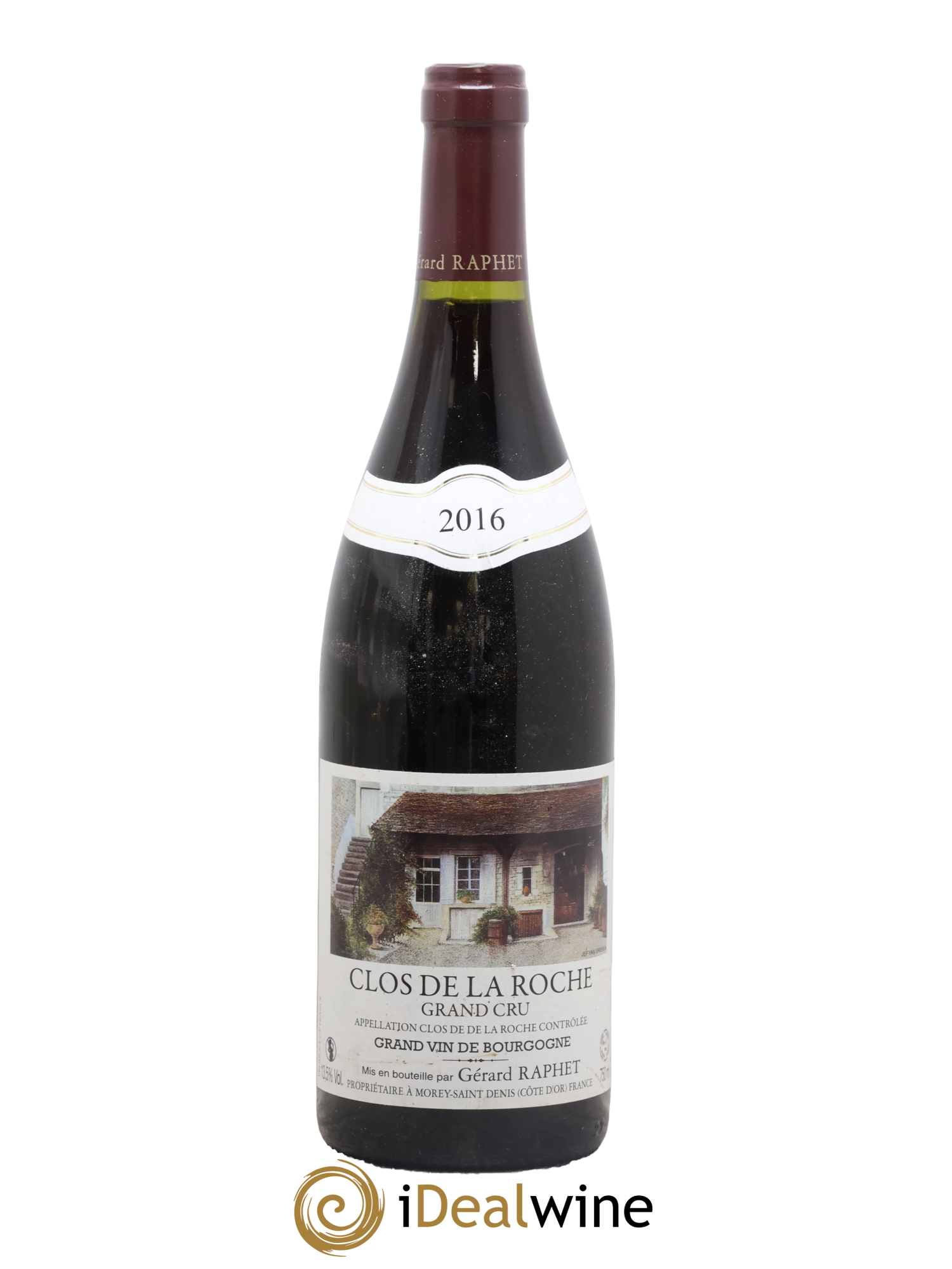 Clos de la Roche Grand Cru Gérard Raphet (Domaine) 2016 - Lot of 1 bottle - 0