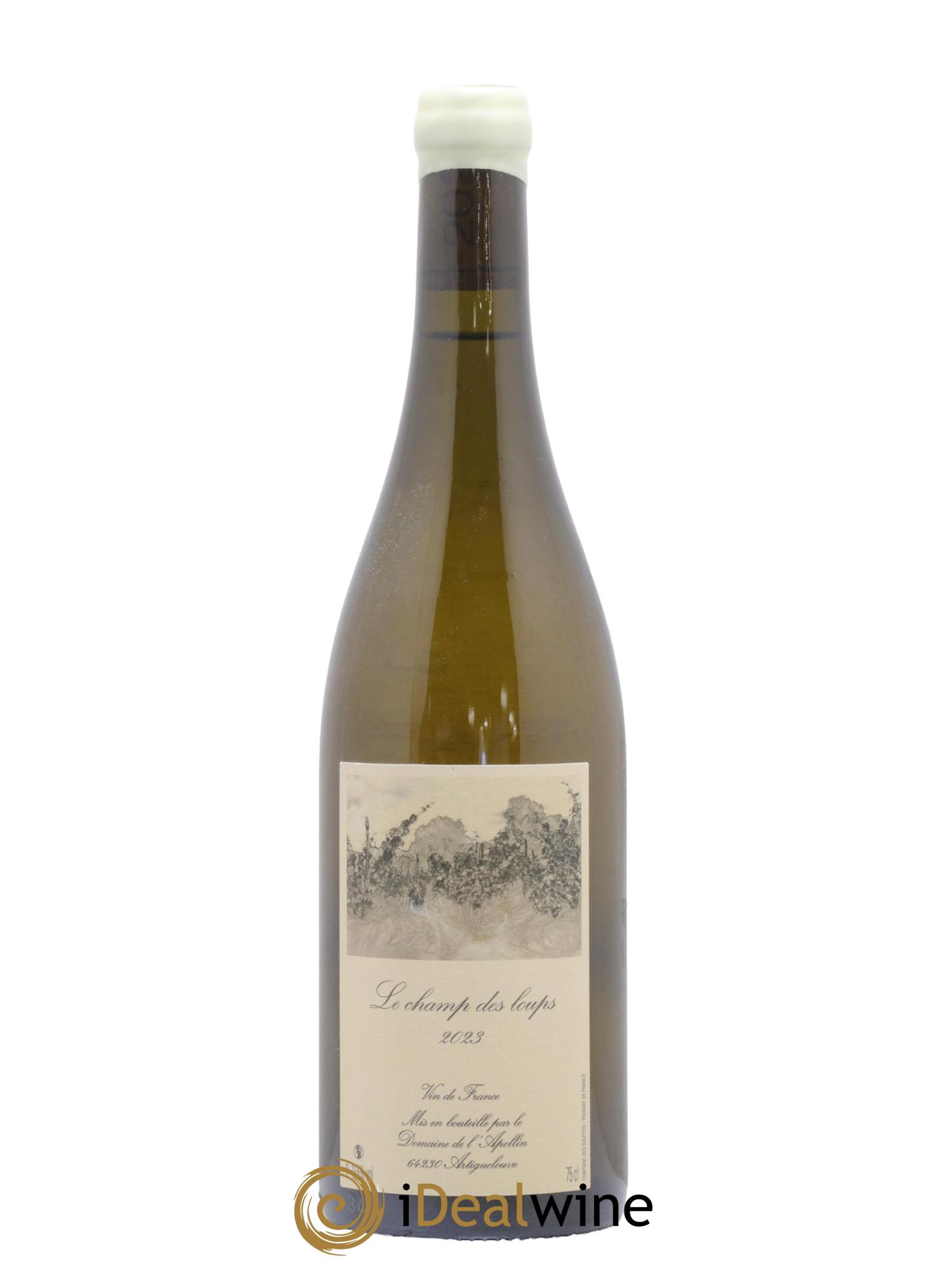 Vin de France Le Champ des Loups Domaine de l'Apollin - Florent Foury Le Champ des Loups Domaine de l'Apollin Florent Foury 2023 - Posten von 1 Flasche - 0