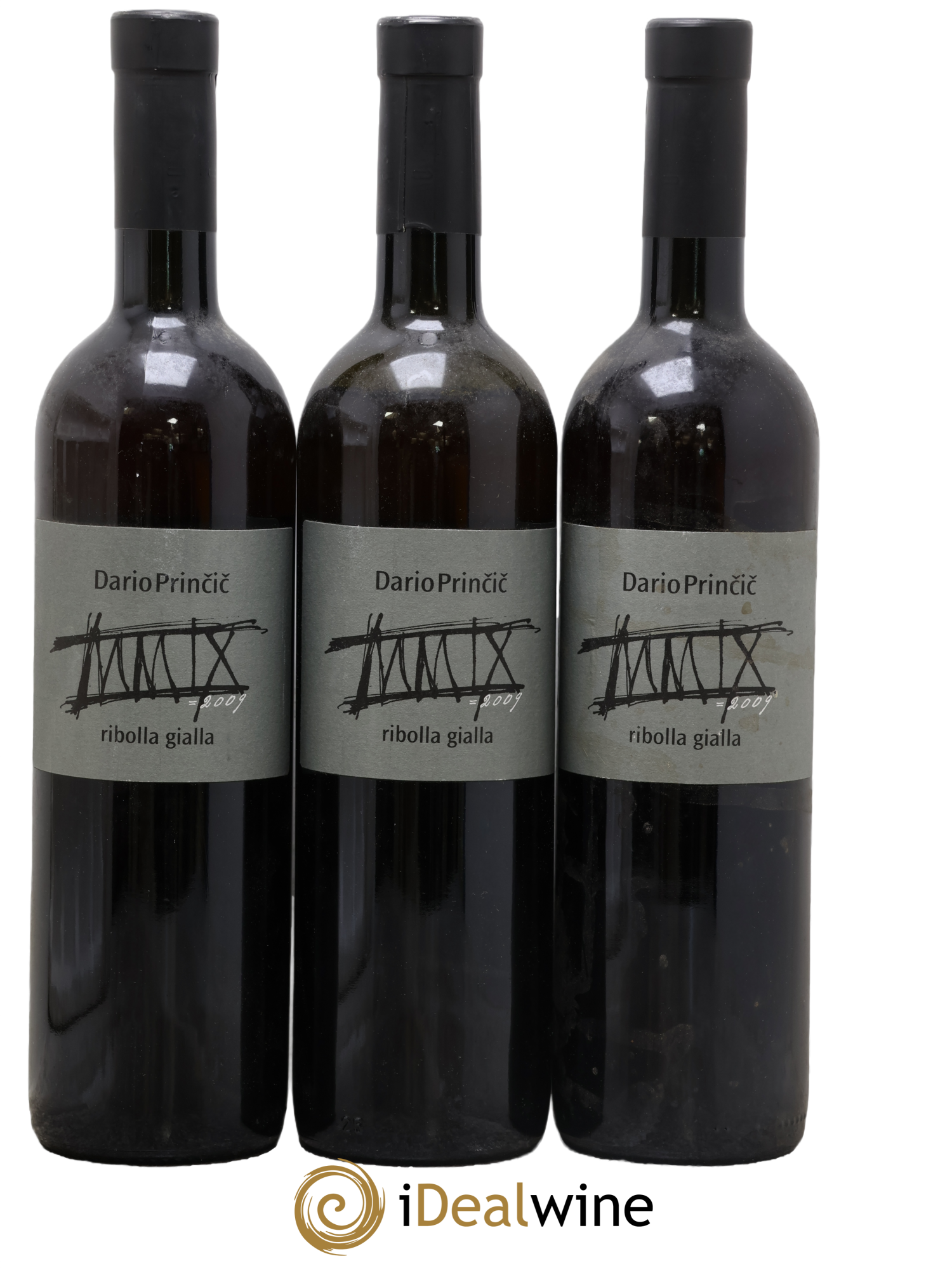 IGT Venezia Giulia Ribolla Gialla Dario Princic 2009 - Lot of 3 bottles - 0