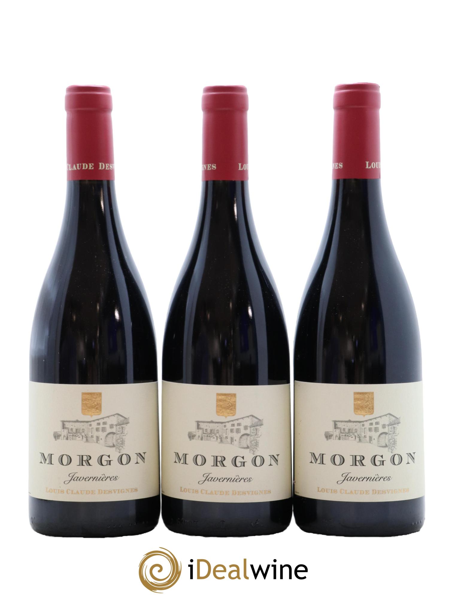 Morgon Côte de Py Javernières Louis-Claude Desvignes 2020 - Lot de 3 bouteilles - 0