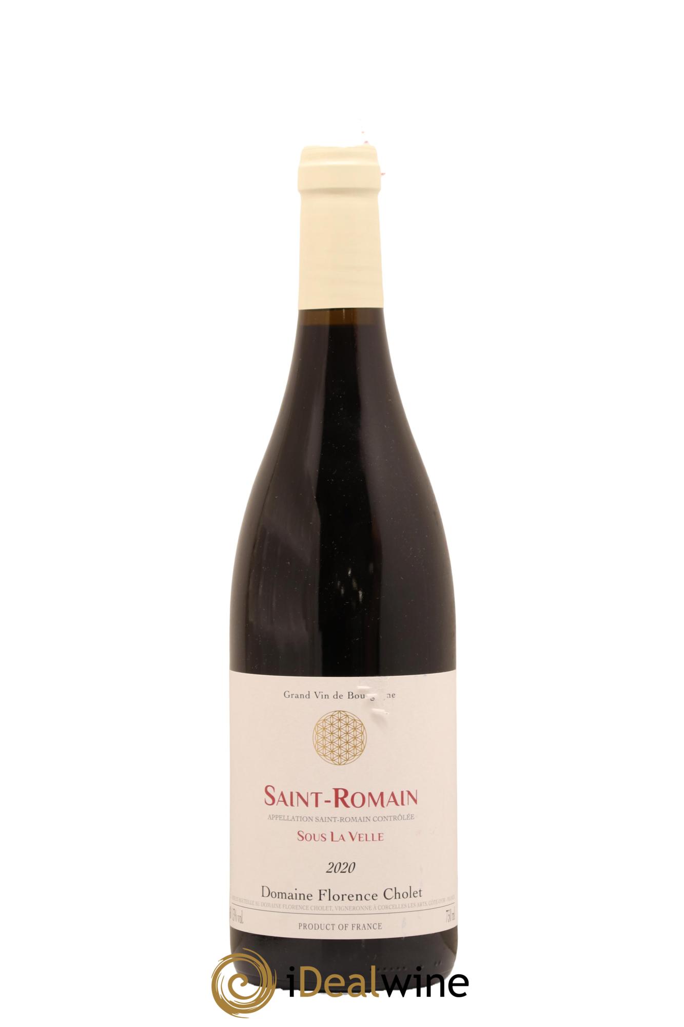 Saint-Romain Sous La Velle Domaine Florence Cholet 2020 - Lot de 1 bouteille - 0