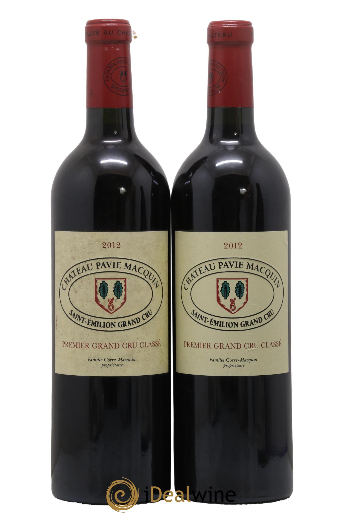 Château Pavie Macquin 1er Grand Cru Classé B 2012 - Lot de 2 bouteilles - 0