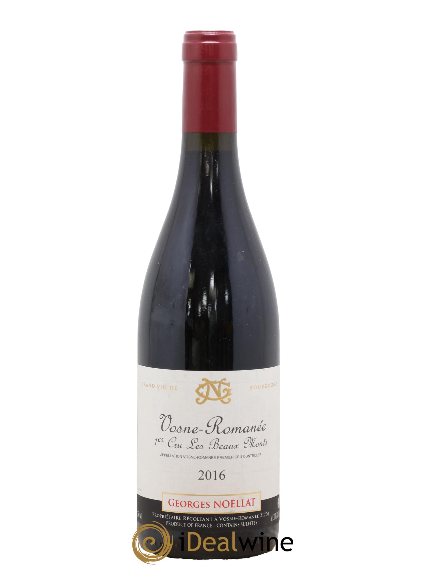 Vosne-Romanée 1er Cru Les Beaumonts Hudelot-Noëllat 2016 - Lot de 1 bouteille - 0