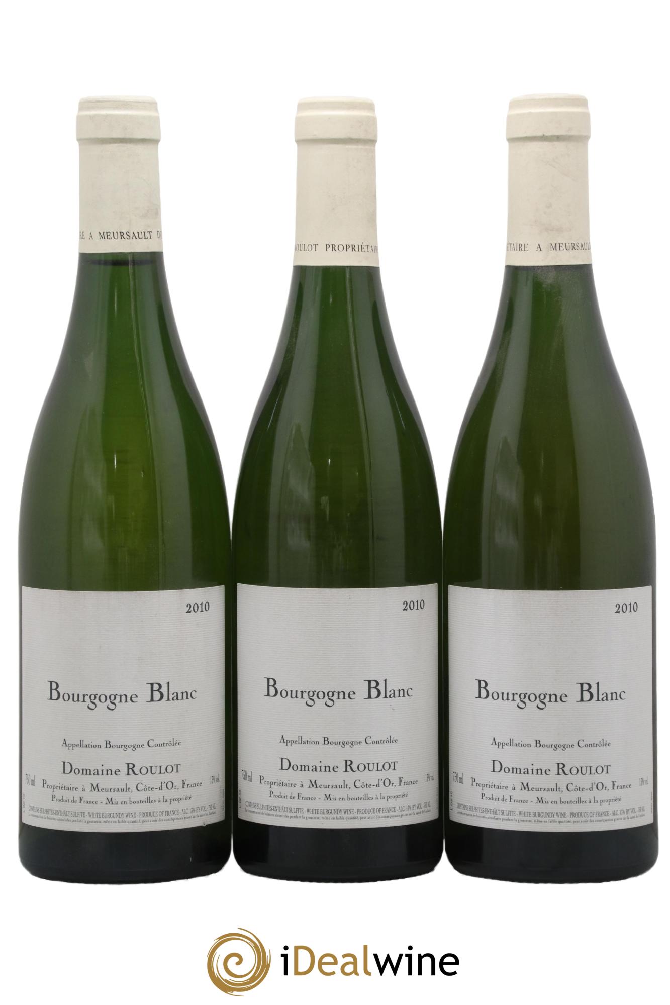 Bourgogne Roulot (Domaine) 2010 - Lot de 3 bouteilles - 0