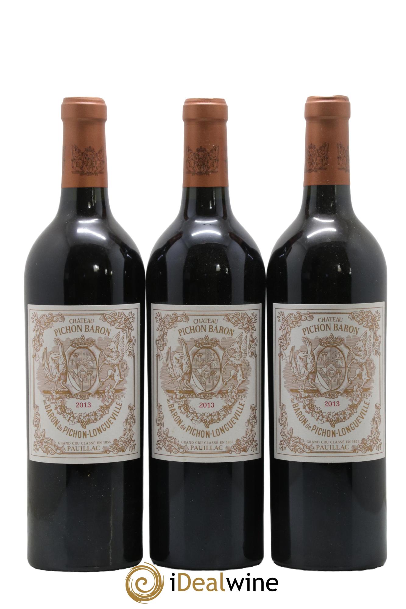 Pichon Longueville Baron 2ème Grand Cru Classé 2013 - Lot of 12 bottles - 3