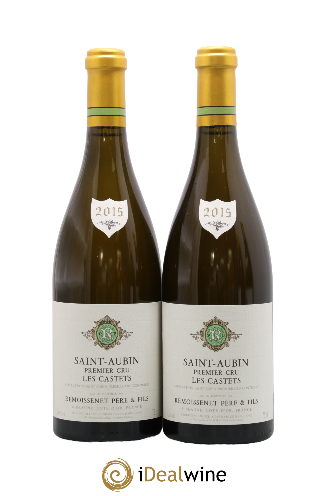 Saint-Aubin 1er Cru Les Castets Remoissenet Père et Fils 2015 - Lot de 2 bouteilles - 0