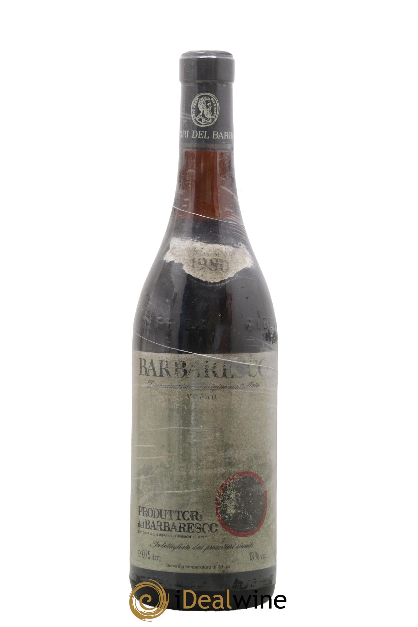 Barbaresco DOCG Produttori del Barbaresco 1980 - Lotto di 1 bottiglia - 0