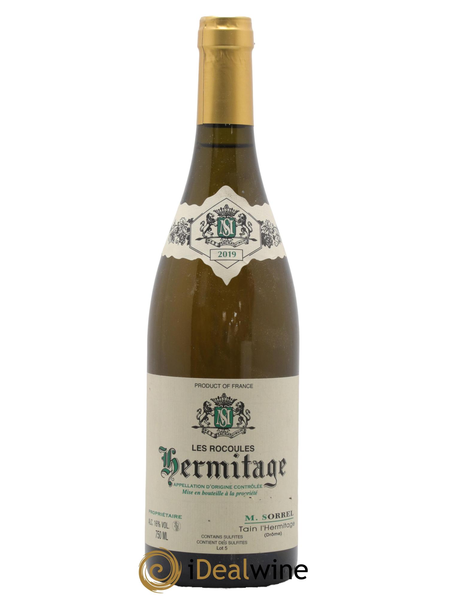Hermitage Les Rocoules Marc Sorrel 2019 - Posten von 1 Flasche - 0
