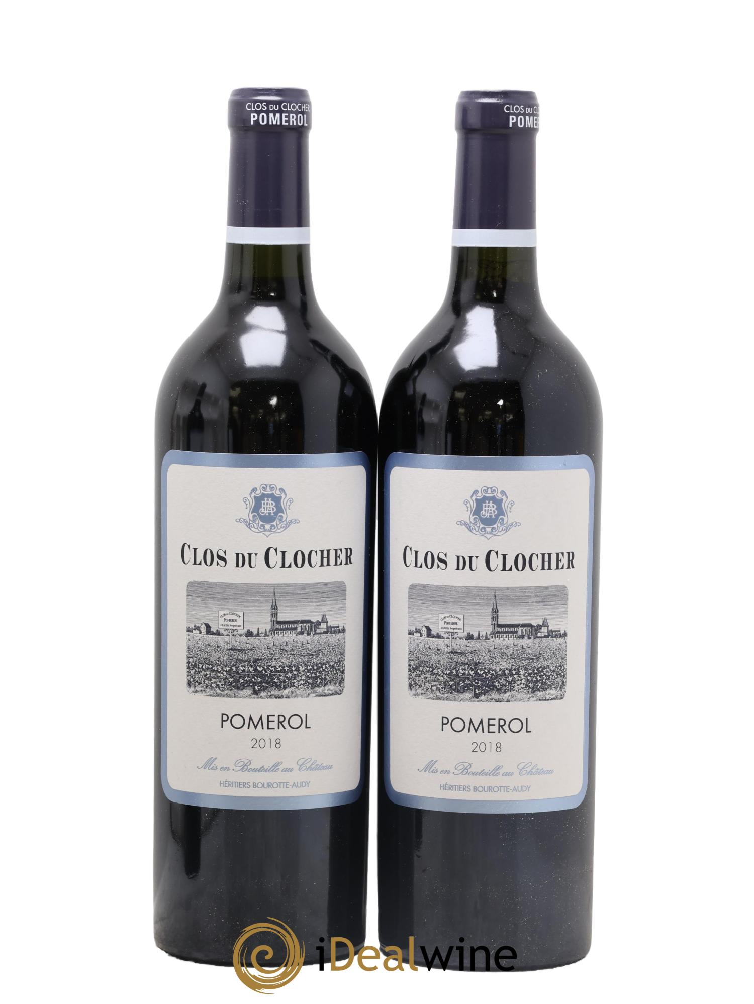 Clos du Clocher 2018 - Lot of 2 bottles - 0