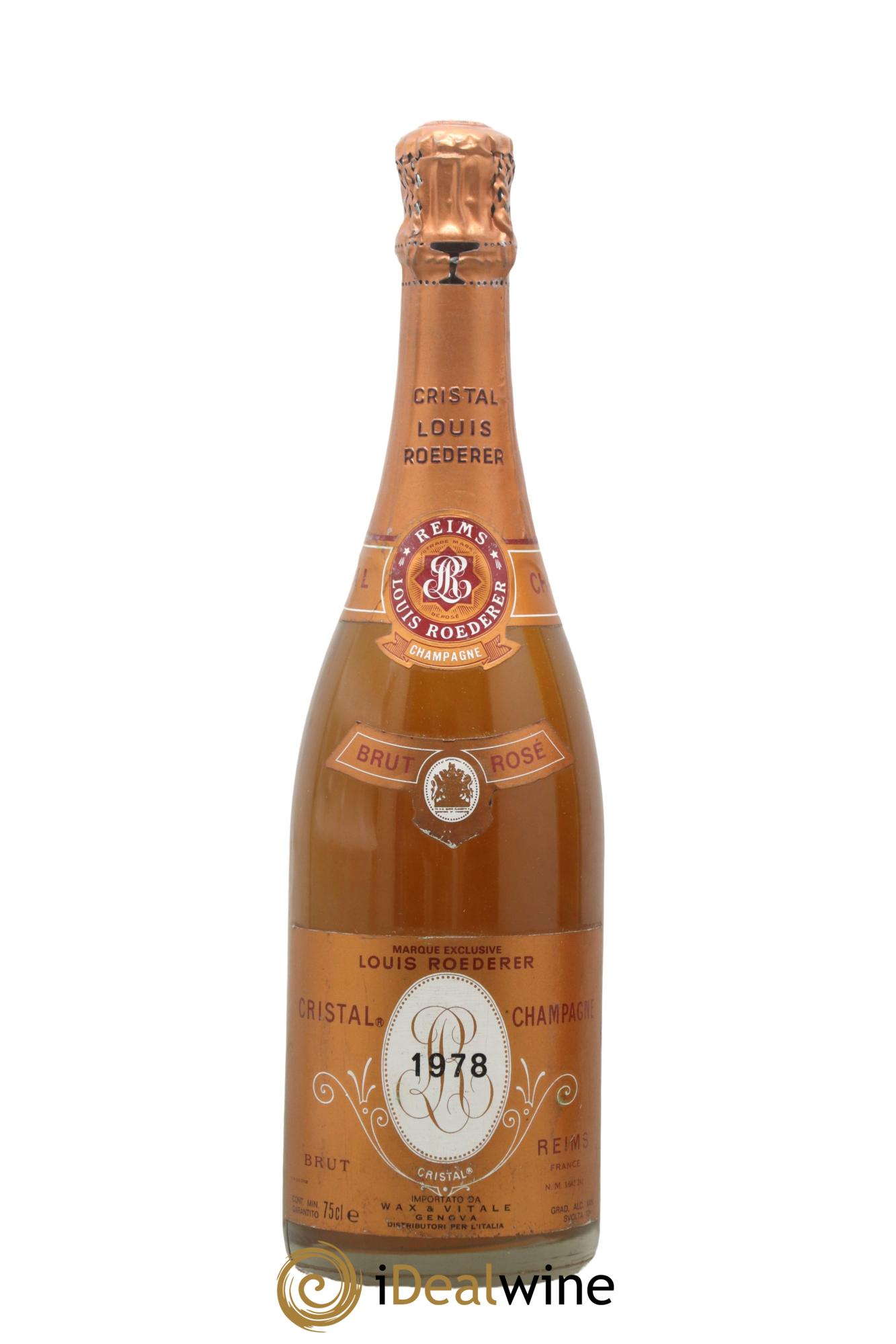 Cristal Louis Roederer 1978 - Lot of 1 bottle - 1