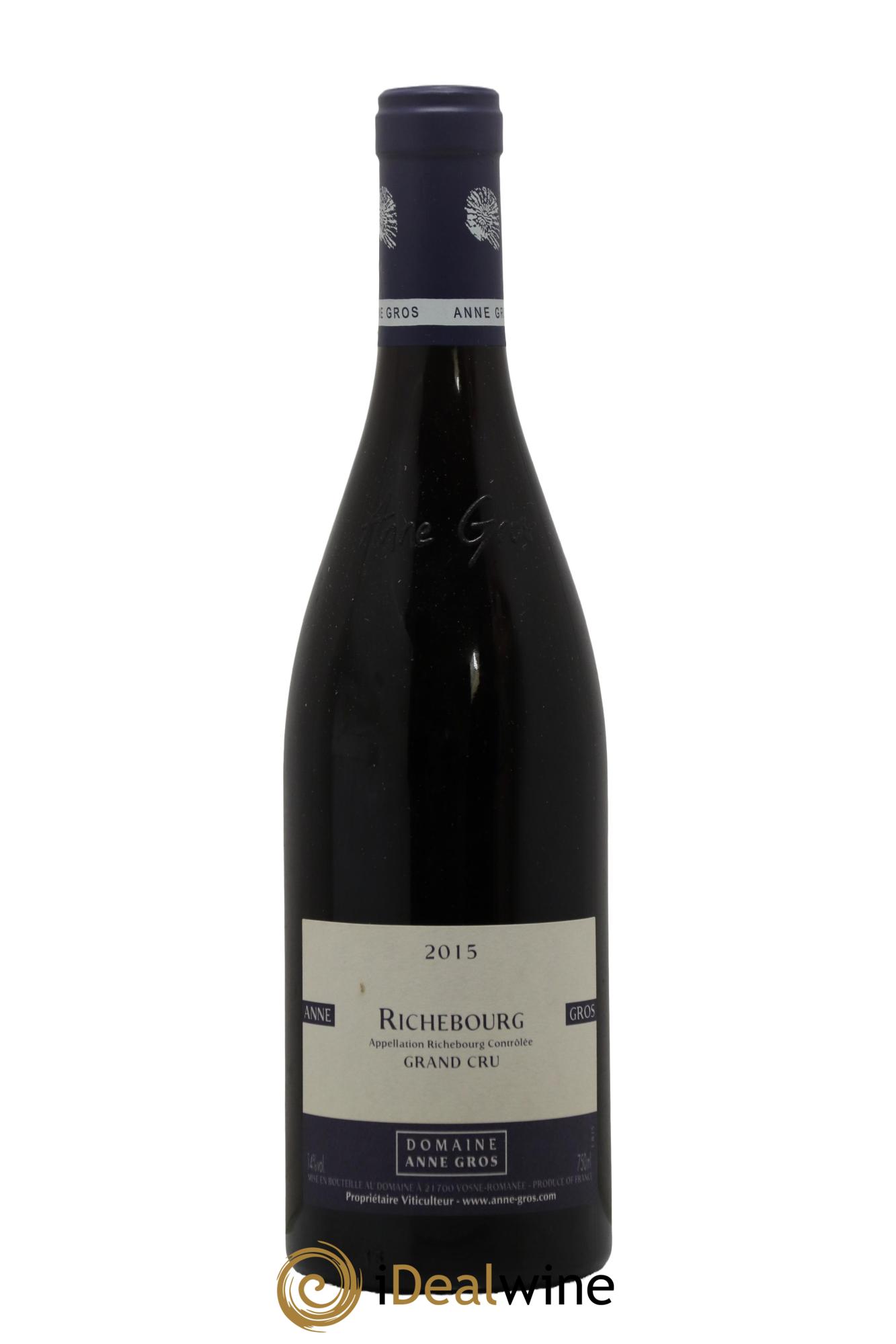 Richebourg Grand Cru Anne Gros 2015 - Lotto di 1 bottiglia - 0