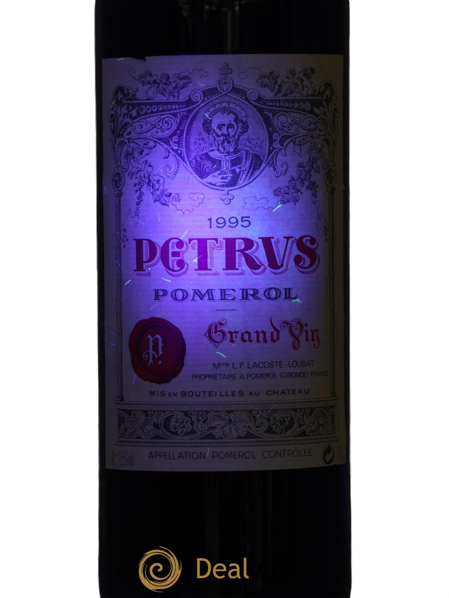 Petrus 1995 - Lot of 1 bottle - 2