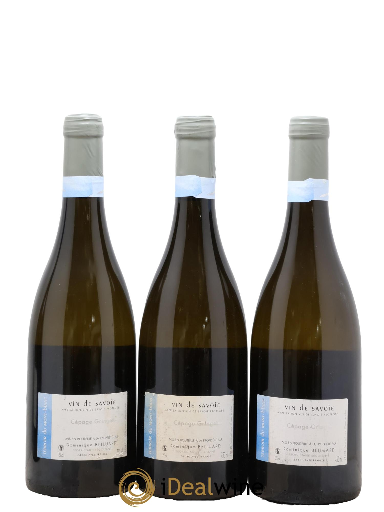 Vin de Savoie Eponyme Domaine Belluard 2020 - Lot de 3 bouteilles - 1