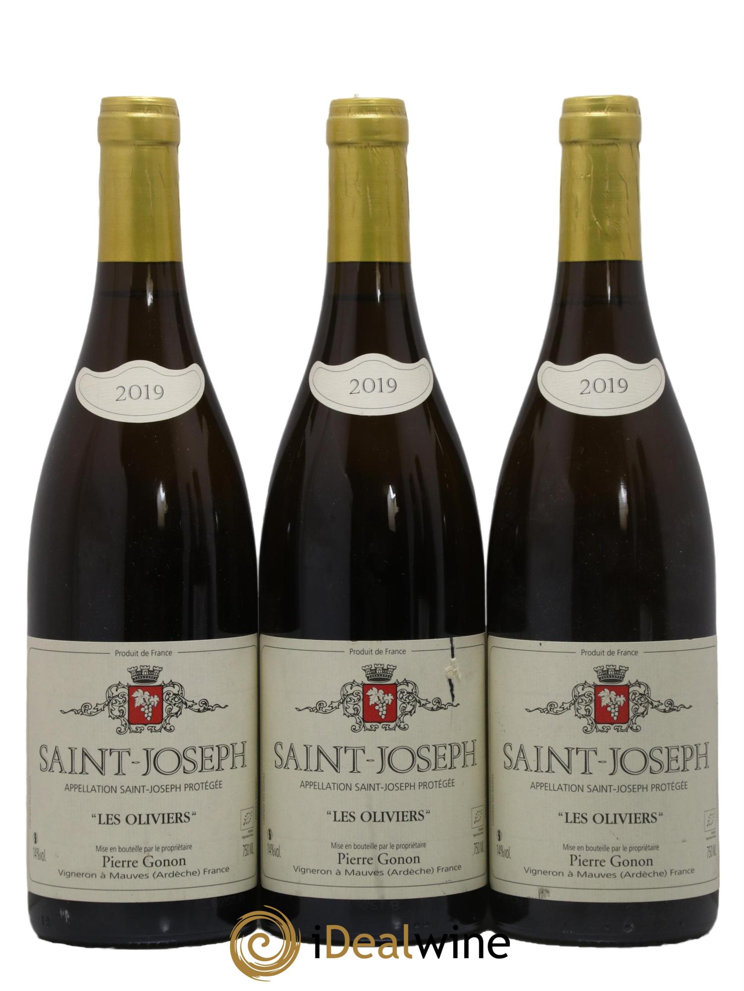Saint-Joseph Les Oliviers Gonon (Domaine) 2019 - Lotto di 3 bottiglie - 0