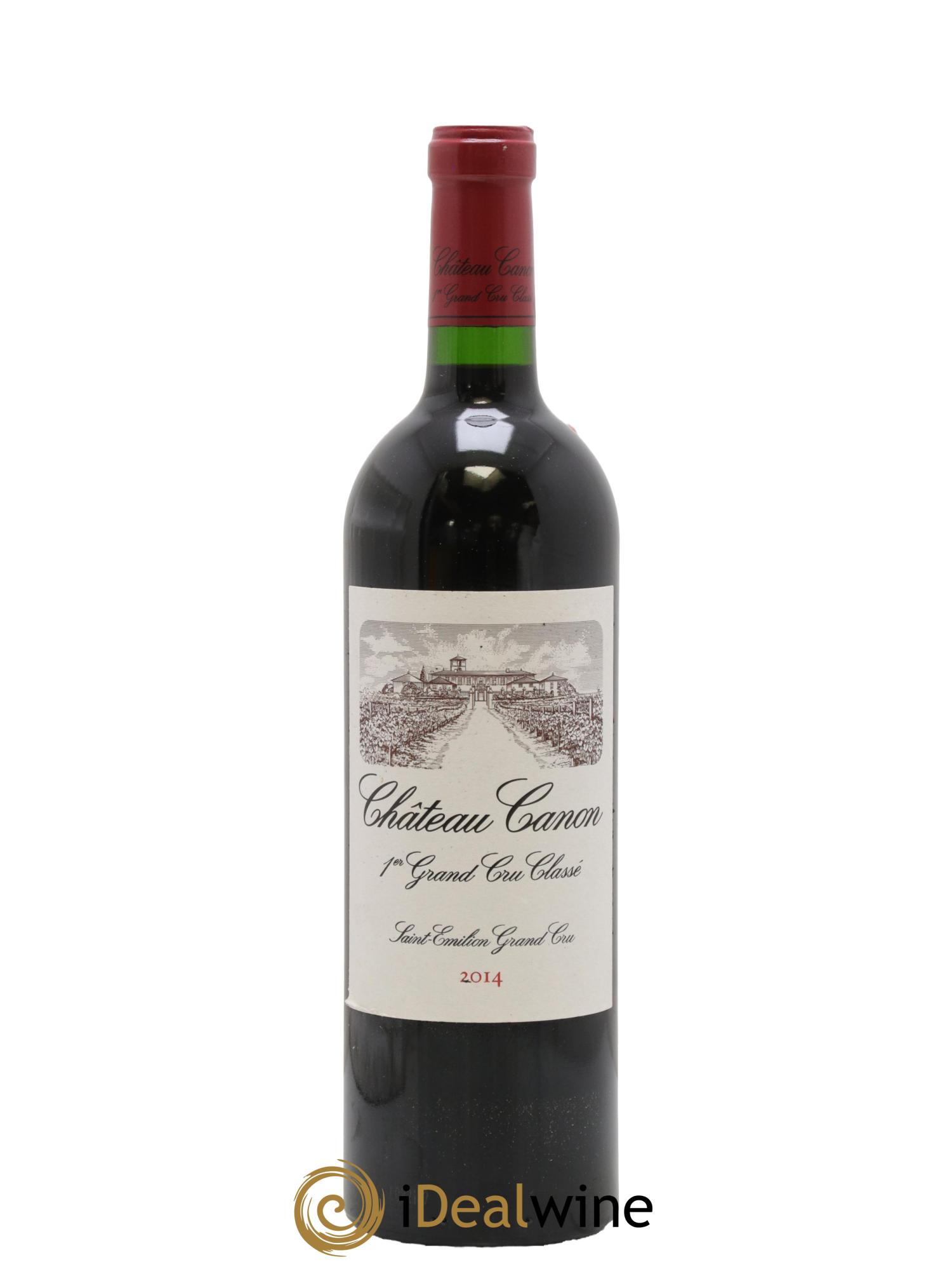 Château Canon 1er Grand Cru Classé B 2014 - Lot de 1 bouteille - 0