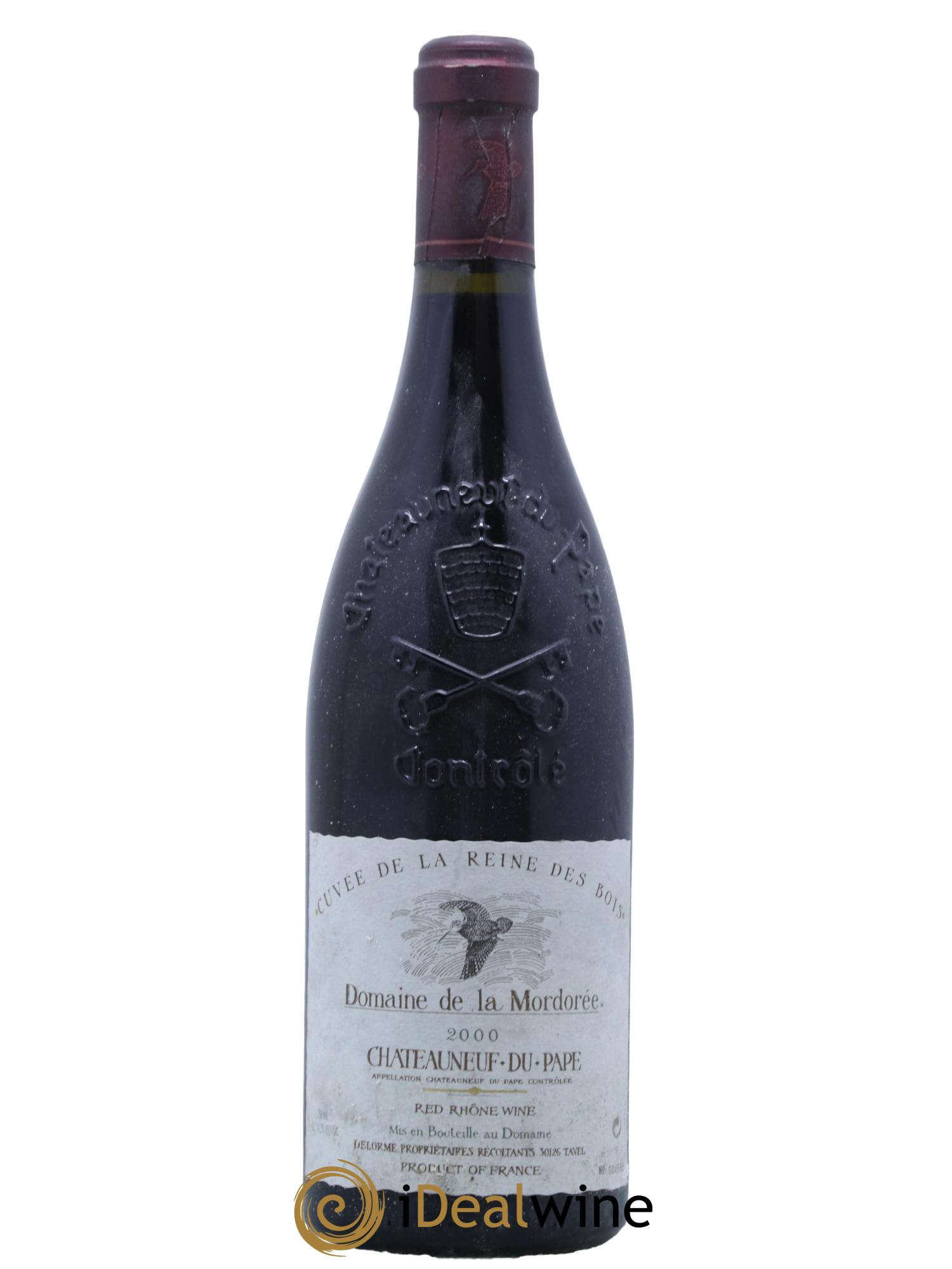 Châteauneuf-du-Pape Cuvée de la Reine des Bois La Mordorée (Domaine de) 2000 - Posten von 1 Flasche - 0