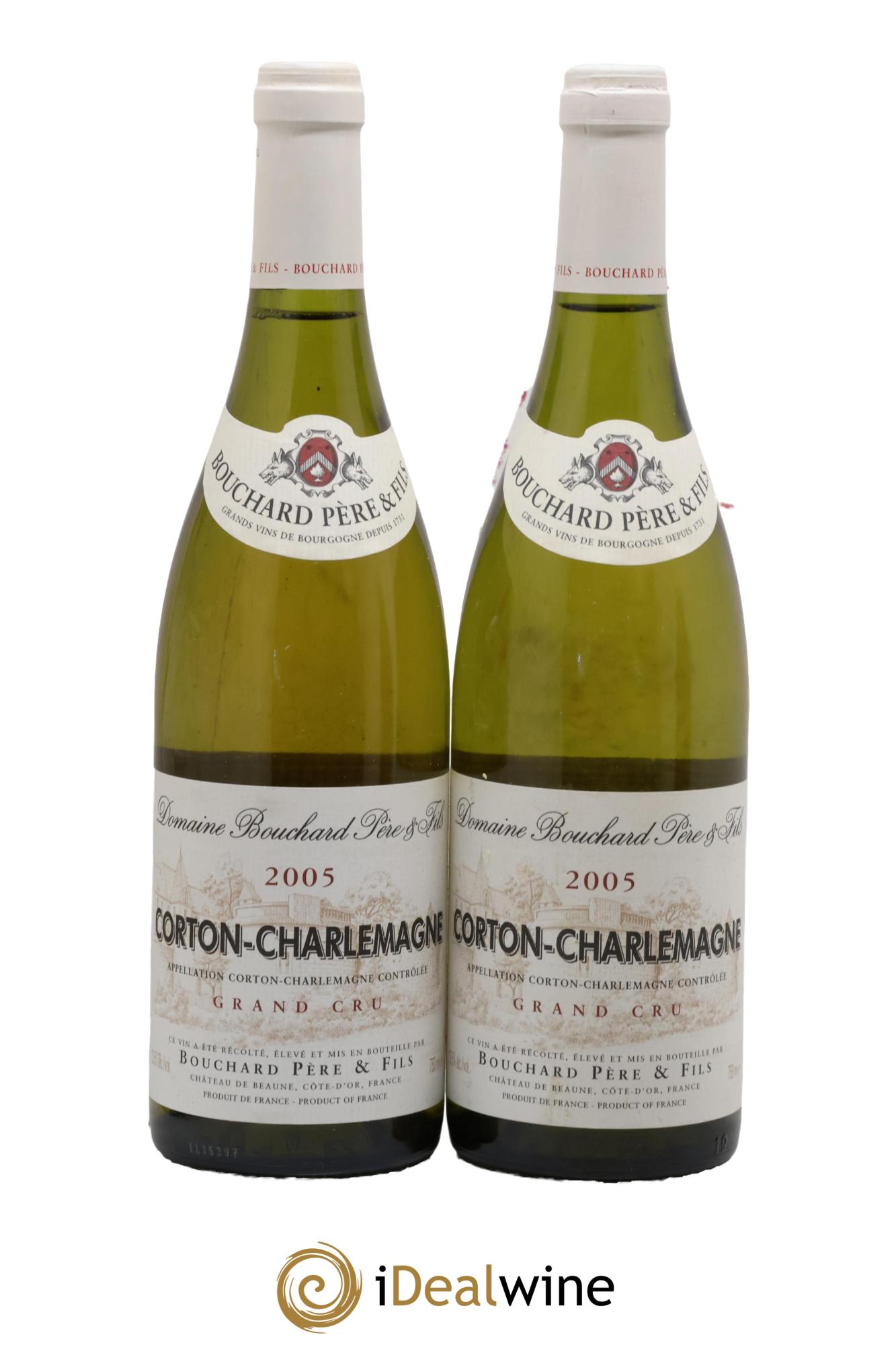 Corton-Charlemagne Grand Cru Bouchard Père & Fils 2005 - Lotto di 2 bottiglie - 0
